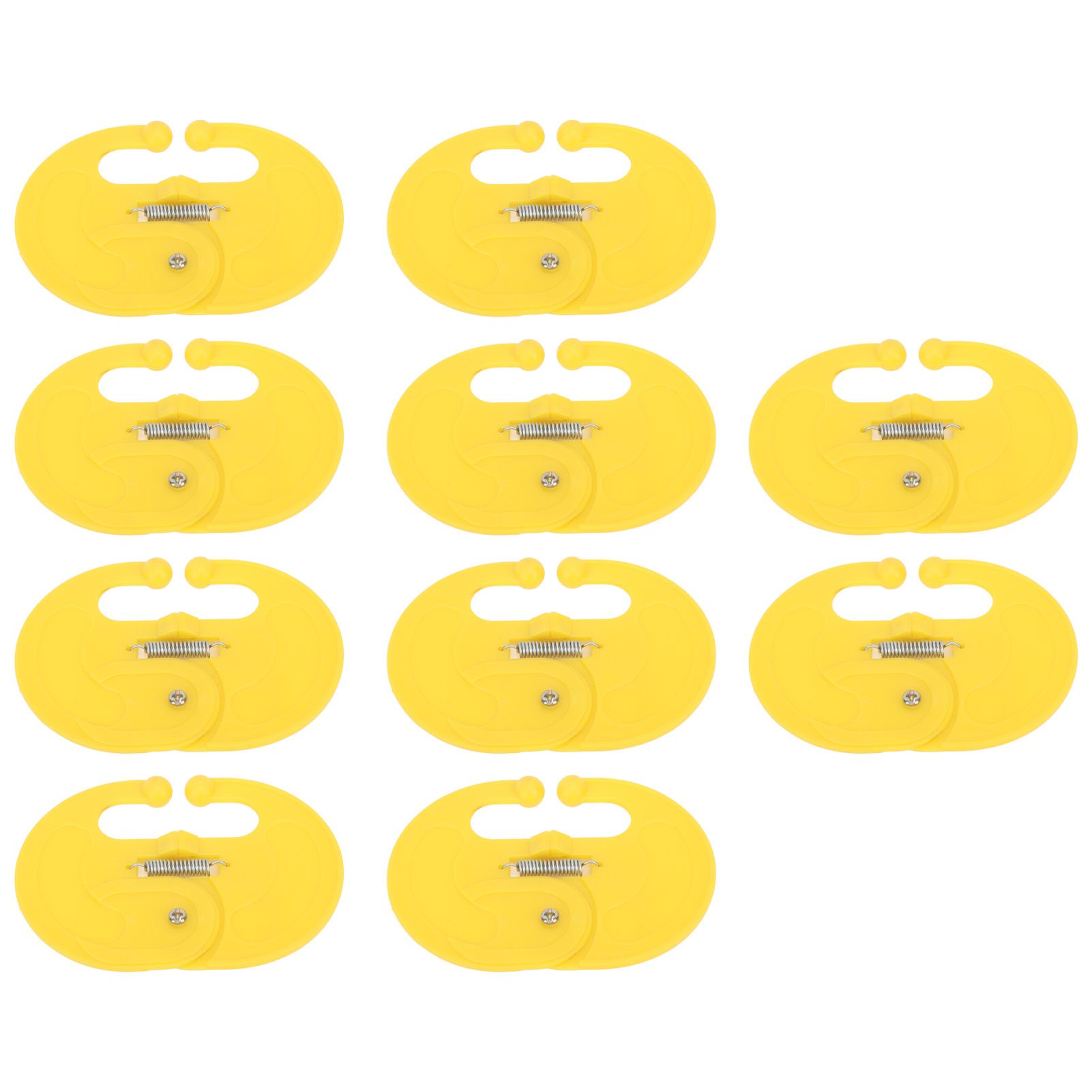 10 Pcs Calf Weaner Spring Lock High Tensile Strength Lengthened Widened PP Calf Nose Thorn Milk Sucking Preventer - Image 6