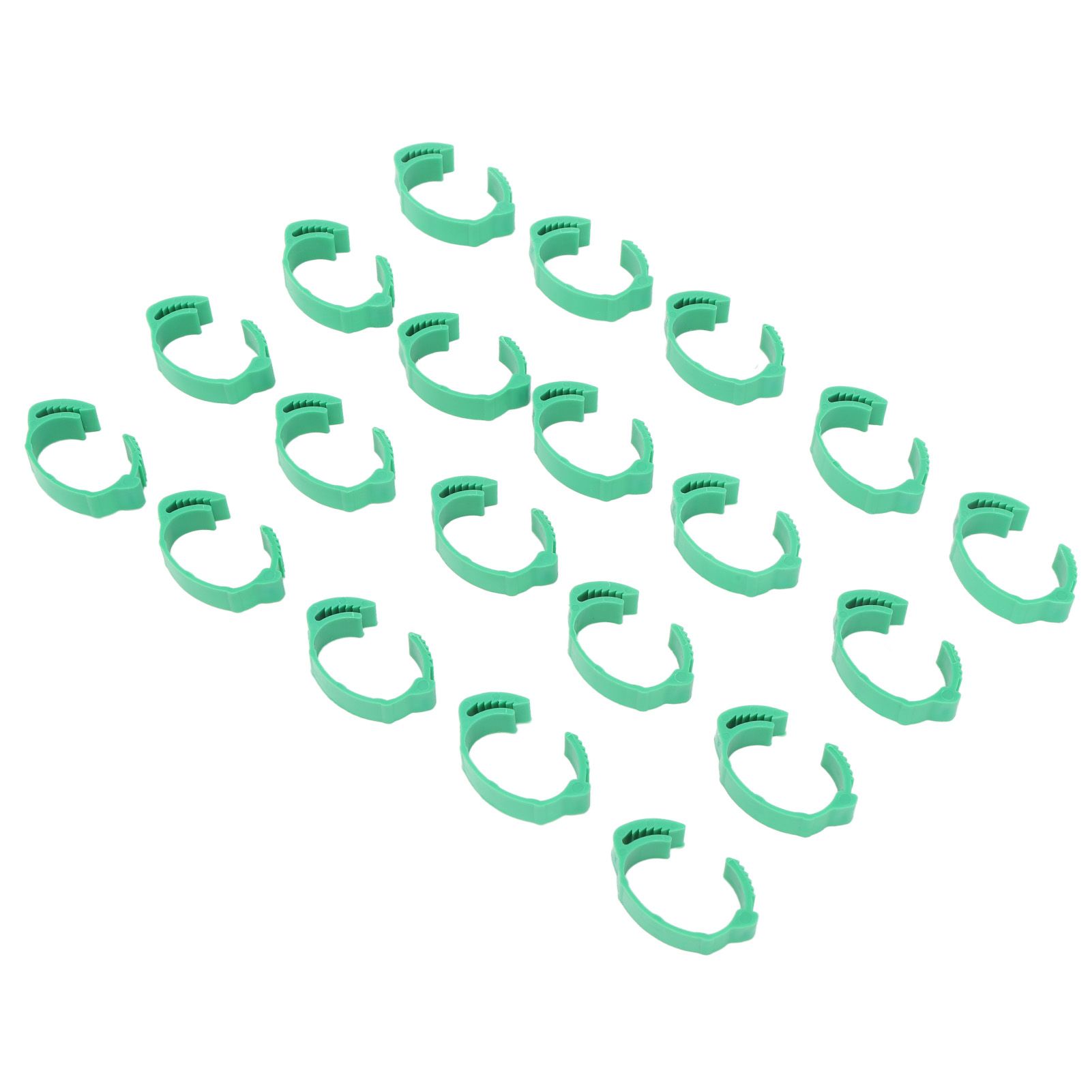 100pcs Chicken Identification Leg Bands Adjustable DIY Clip On Duck Bands for Geese Pigeons Green - Image 3