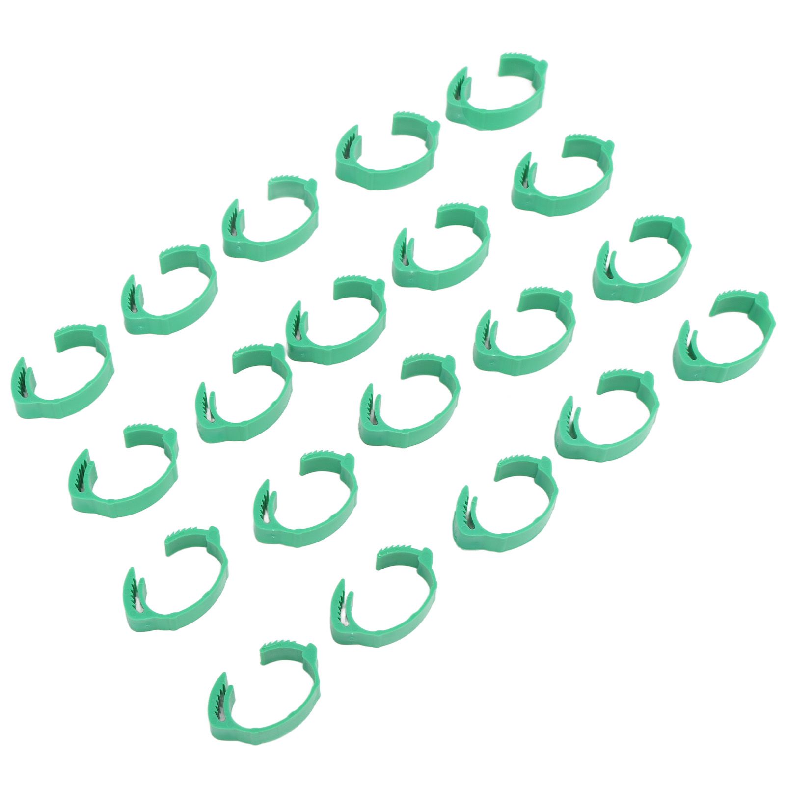 100pcs Chicken Identification Leg Bands Adjustable DIY Clip On Duck Bands for Geese Pigeons Green - Image 5