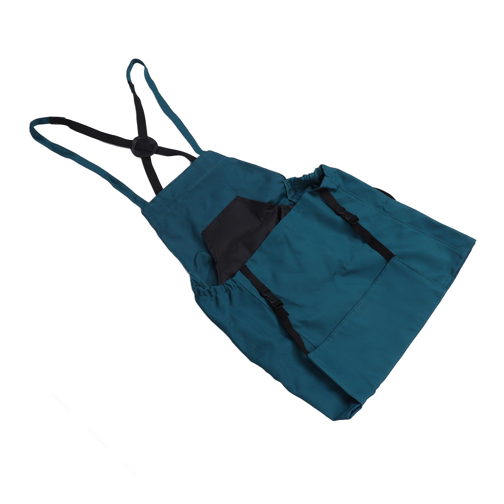 Harvest Bag Fruit Picking Apron Large Capacity Oxford Cloth Quick Release Garden Pouch for Orchard Garden Farm Blue Green - Image 4