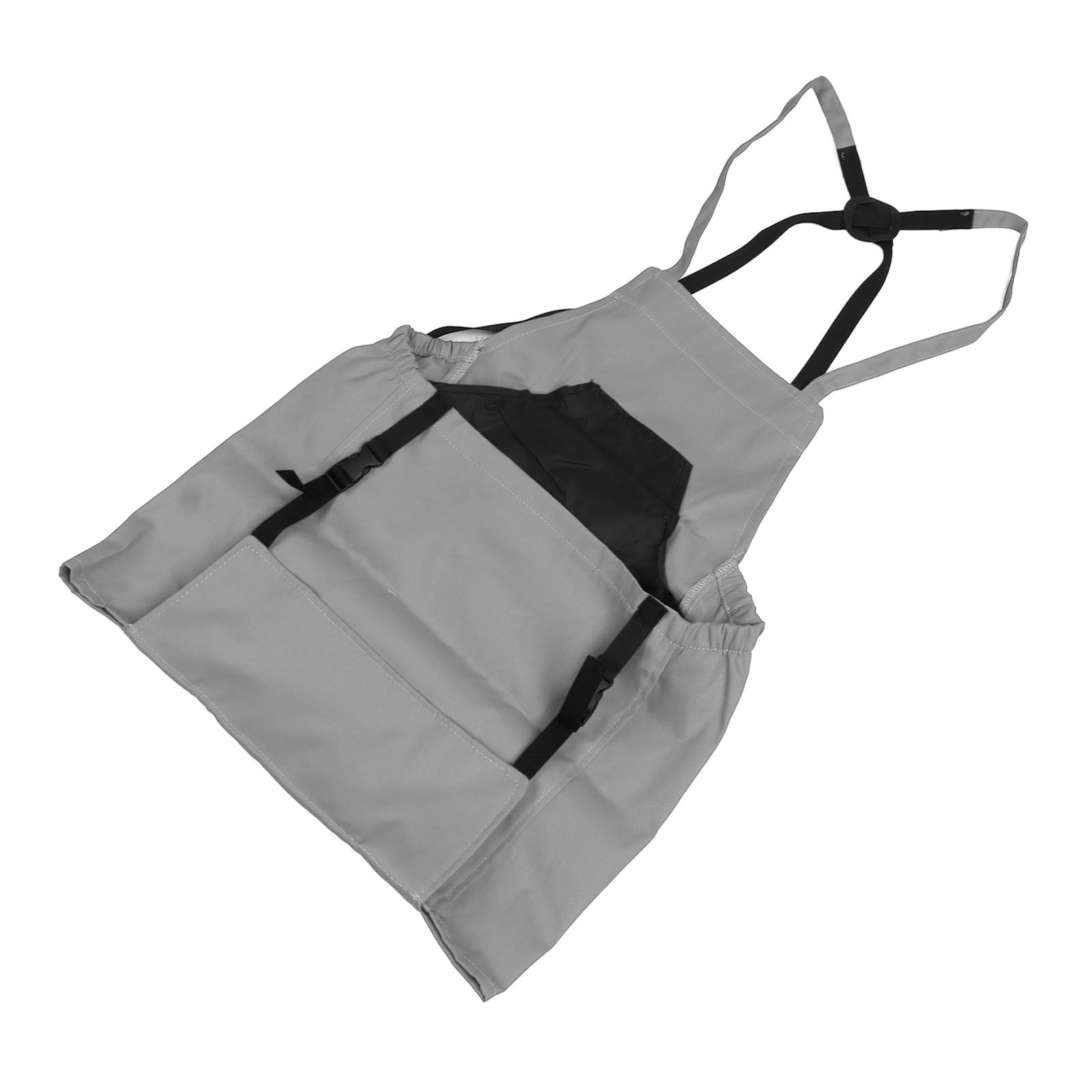 Harvest Bag Fruit Picking Apron Large Capacity Oxford Cloth Quick Release Garden Pouch for Orchard Garden Farm Grey - Image 6