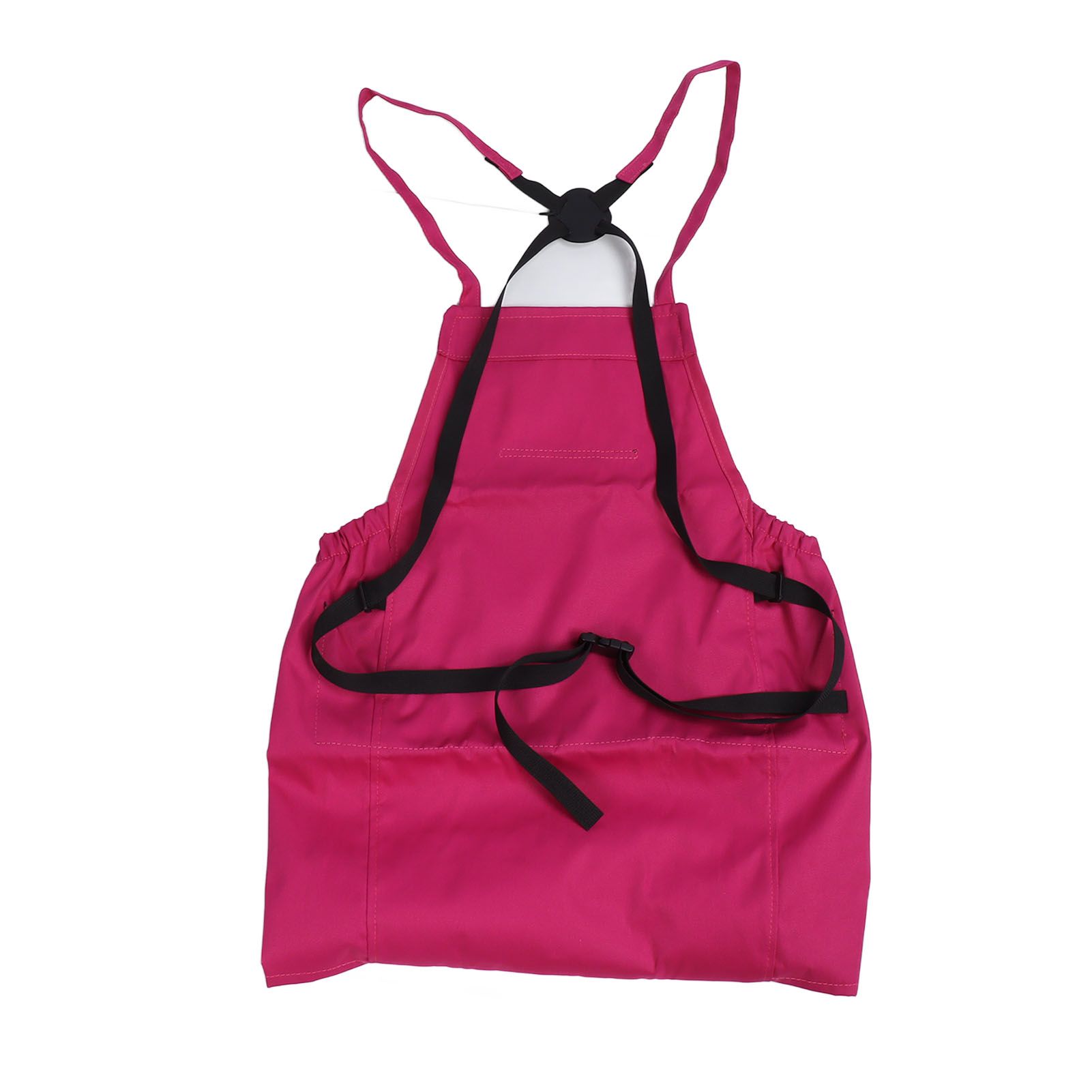 Harvest Bag Fruit Picking Apron Large Capacity Oxford Cloth Quick Release Garden Pouch for Orchard Garden Farm Rose Red - Image 2