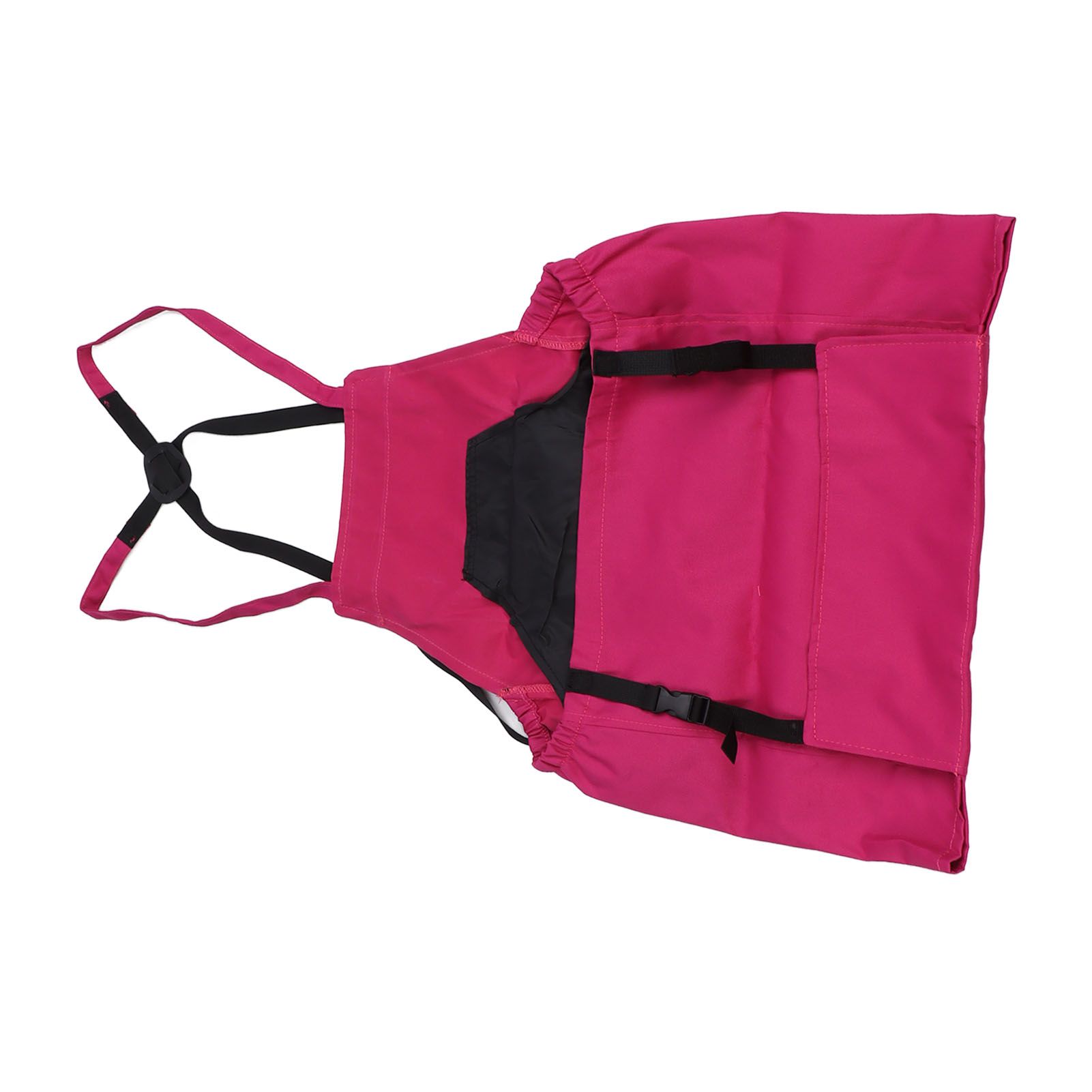 Harvest Bag Fruit Picking Apron Large Capacity Oxford Cloth Quick Release Garden Pouch for Orchard Garden Farm Rose Red - Image 8