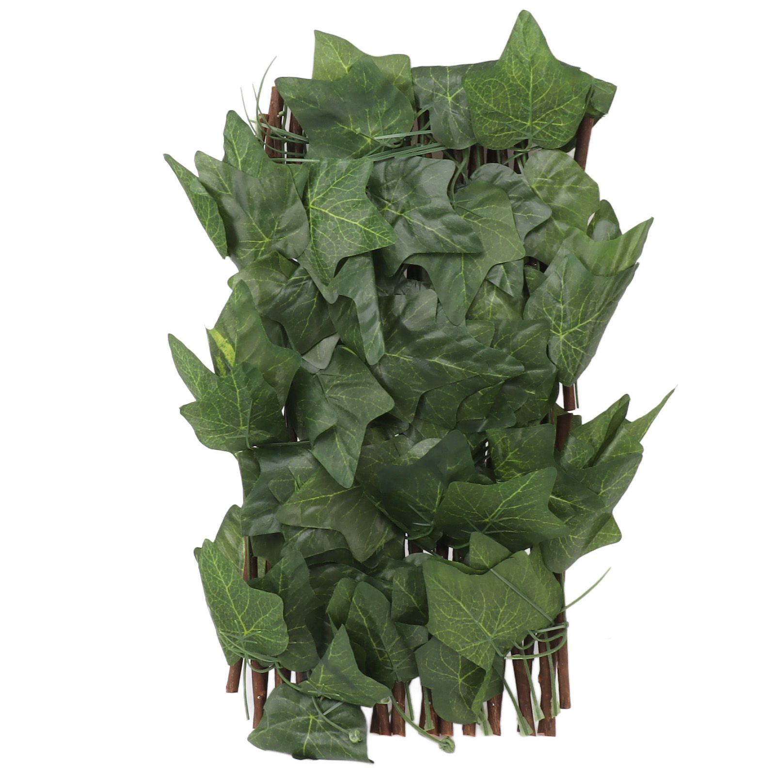 Artificial Hedges Fence Simulation Expandable Sun Protection Waterproof Artificial Topiary Hedge Plant for Garden Virginia Creeper Leaves - Image 8