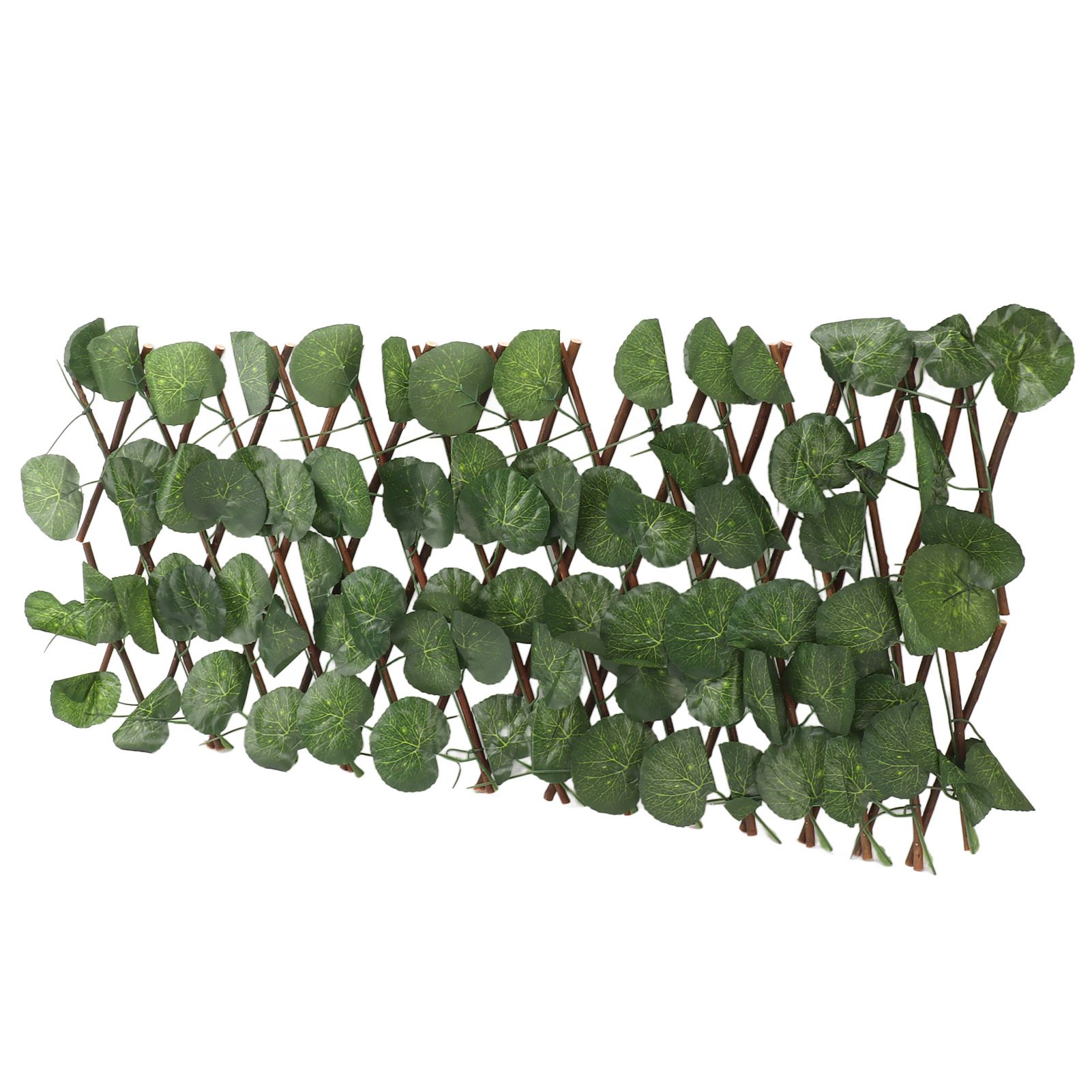 Artificial Hedges Fence Simulation Expandable Sun Protection Waterproof Artificial Topiary Hedge Plant for Garden Begonia Leaf - Image 5