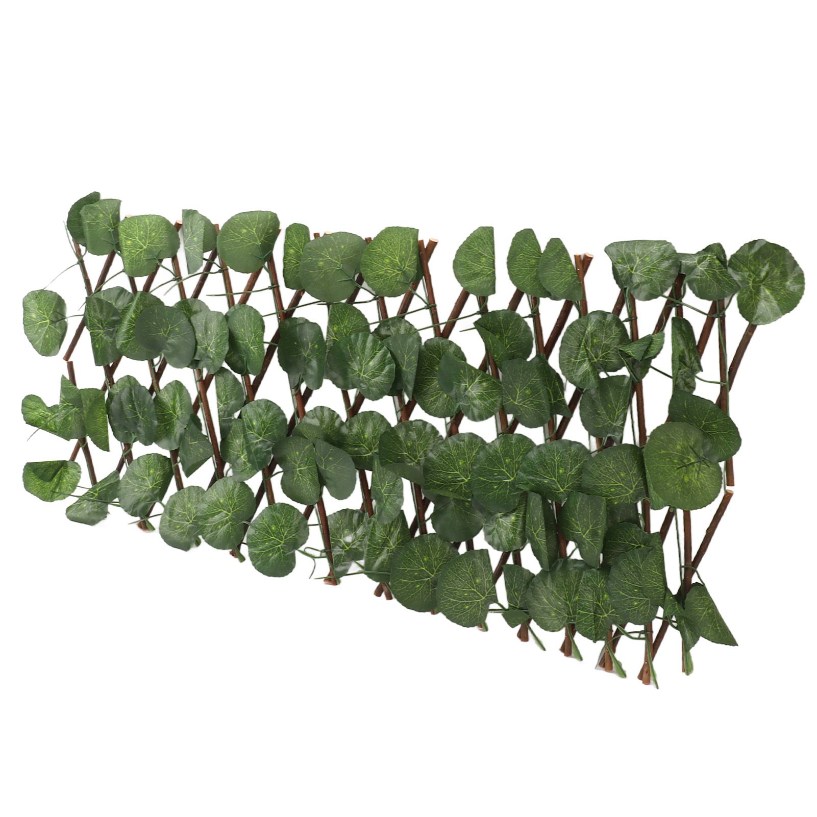 Artificial Hedges Fence Simulation Expandable Sun Protection Waterproof Artificial Topiary Hedge Plant for Garden Begonia Leaf - Image 6