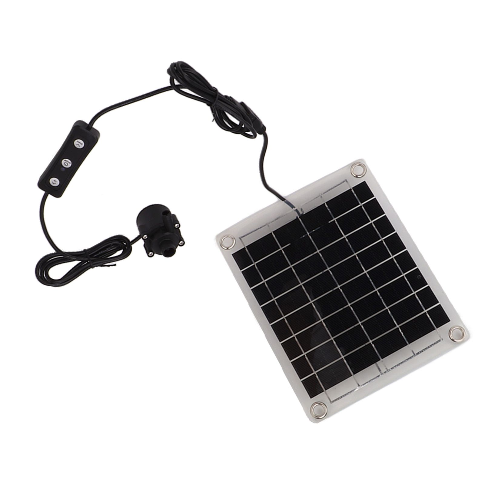 Solar Water Pump Kit 20W Submersible for Fountain Pond Bird Bath Irrigation Adjustable Water Volume with Switch - Image 8