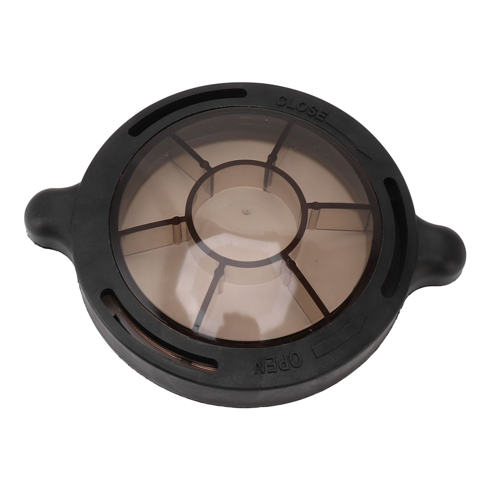 Pool Pump Lid PVC Durable Transparent Sealed Pool Pump Basket Cover for Hayward Super II - Image 1