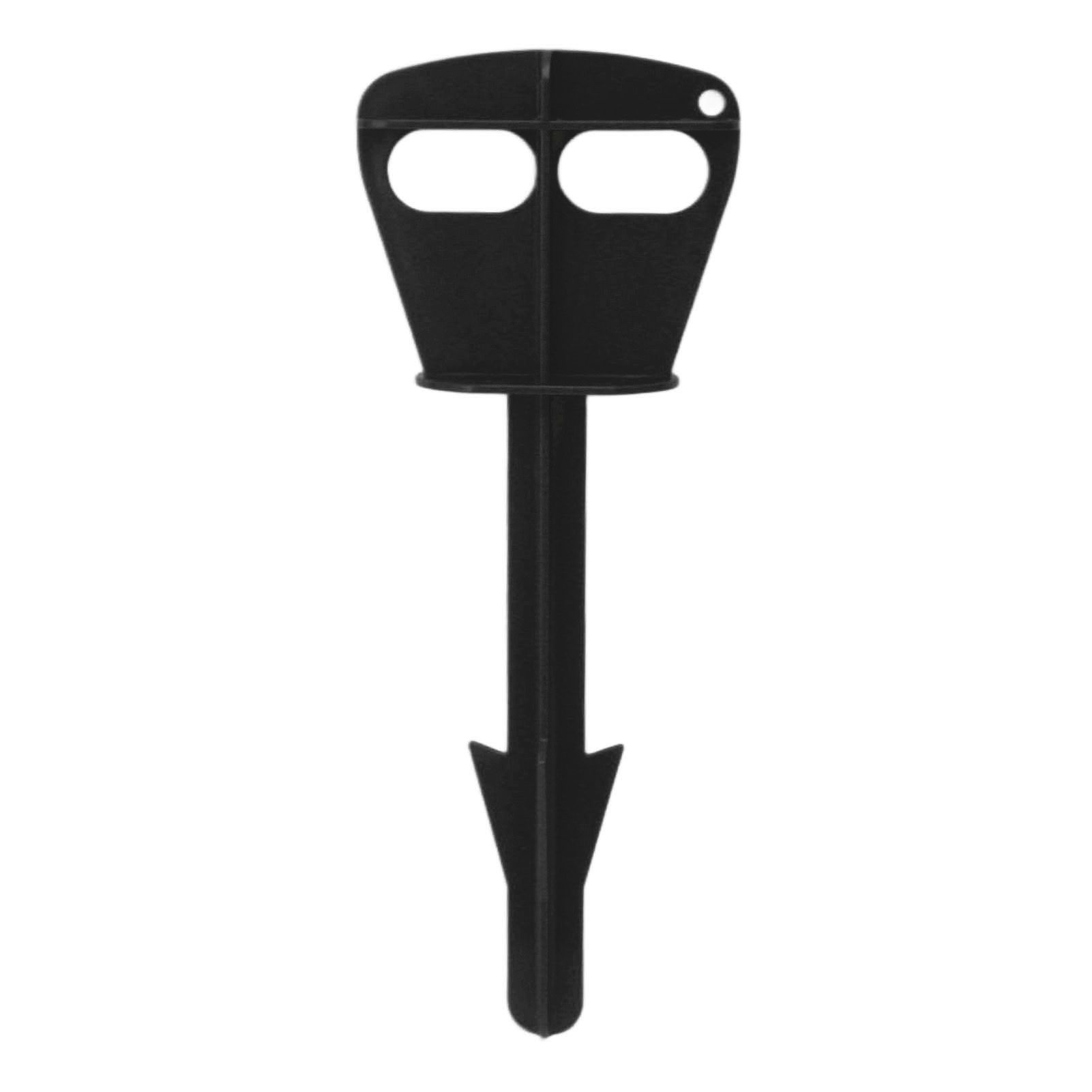 Butt Out Tool Plastic Hunters Butt Out Tool for Deer Large Livestock Anal Cleaning Grey - Image 1