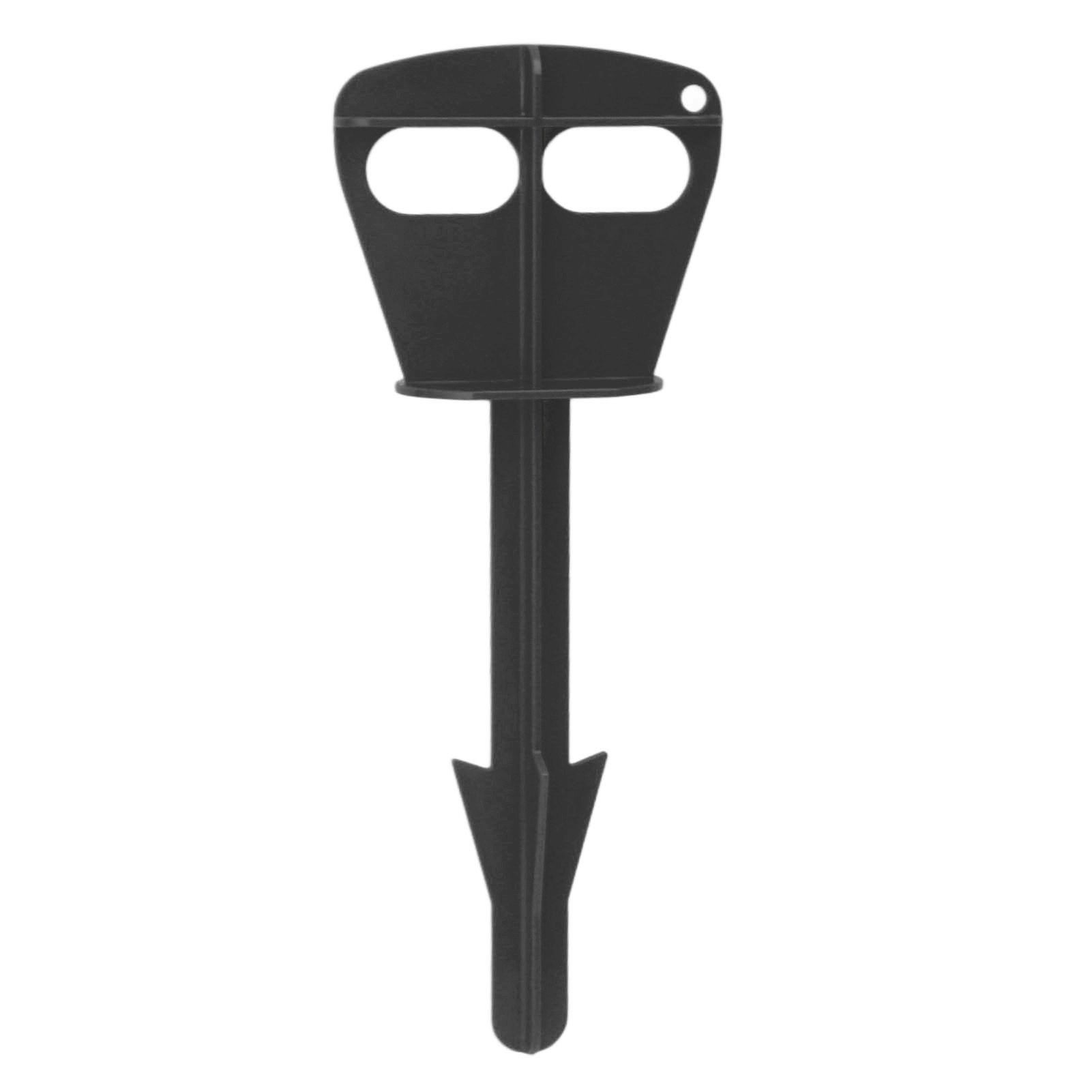 Butt Out Tool Plastic Hunters Butt Out Tool for Deer Large Livestock Anal Cleaning Grey - Image 5