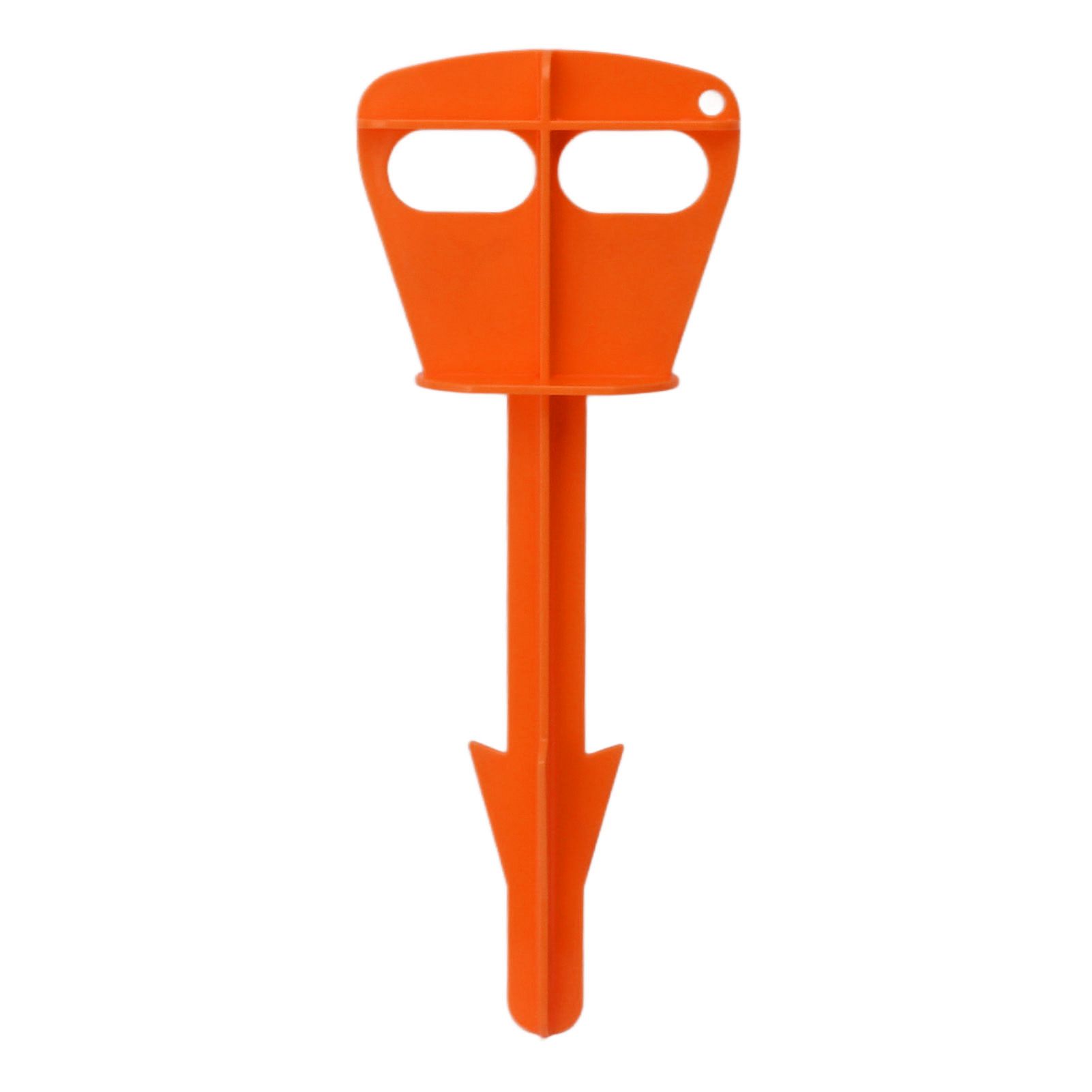 Butt Out Tool Plastic Hunters Butt Out Tool for Deer Large Livestock Anal Cleaning Orange - Image 1