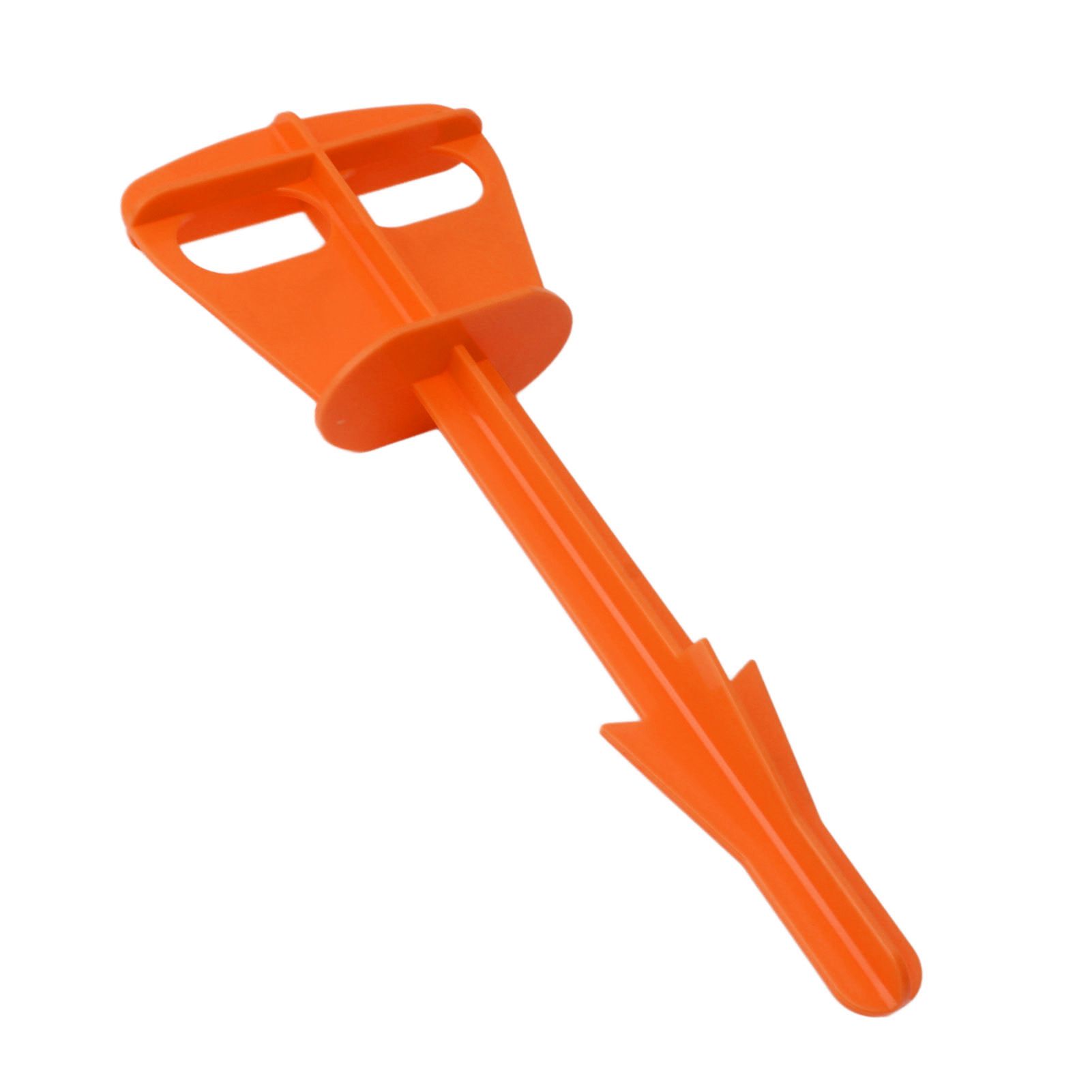 Butt Out Tool Plastic Hunters Butt Out Tool for Deer Large Livestock Anal Cleaning Orange - Image 2
