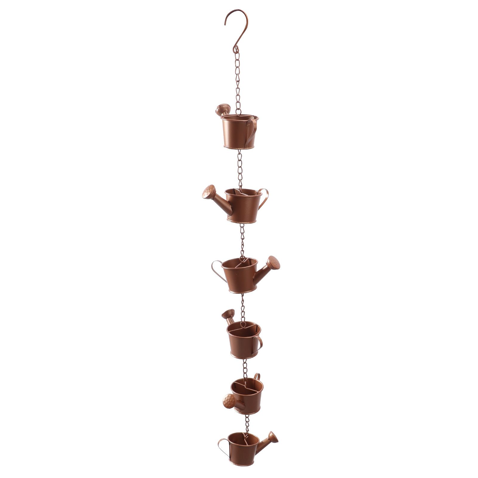 Kettle Rain Chain Elegant Stable Metal Hanging Kettle Rain Chain for Garden Artwork Decoration - Image 2