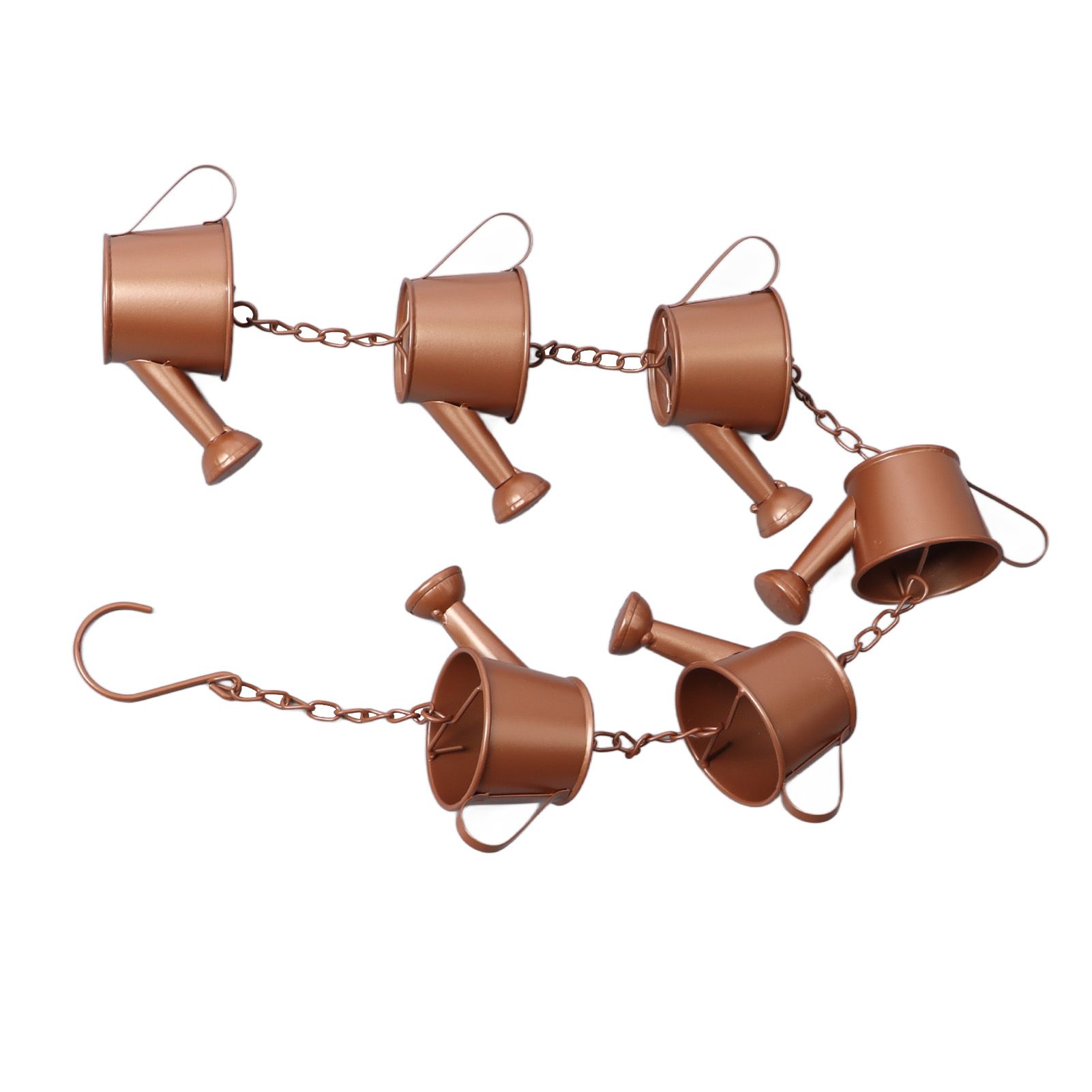 Kettle Rain Chain Elegant Stable Metal Hanging Kettle Rain Chain for Garden Artwork Decoration - Image 6