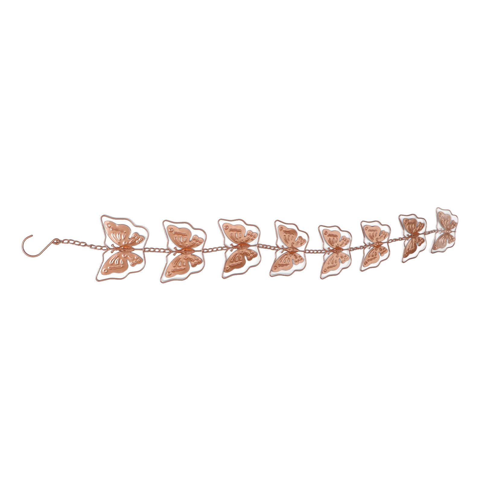 Butterfly Rain Chain Metal Outdoor Decorative Downspout Hanging Drainage Rain Catcher - Image 6