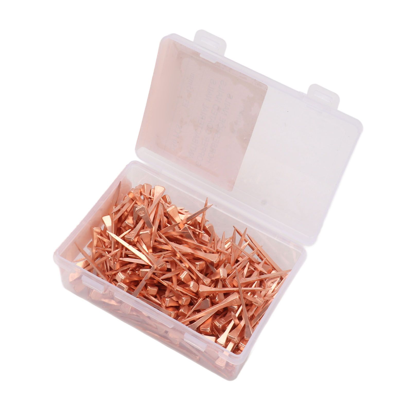 250Pcs Horseshoe Nails Copper Plated Rustproof Equestrian Riding Equipment Pet Supplies 45mm E3 - Image 3