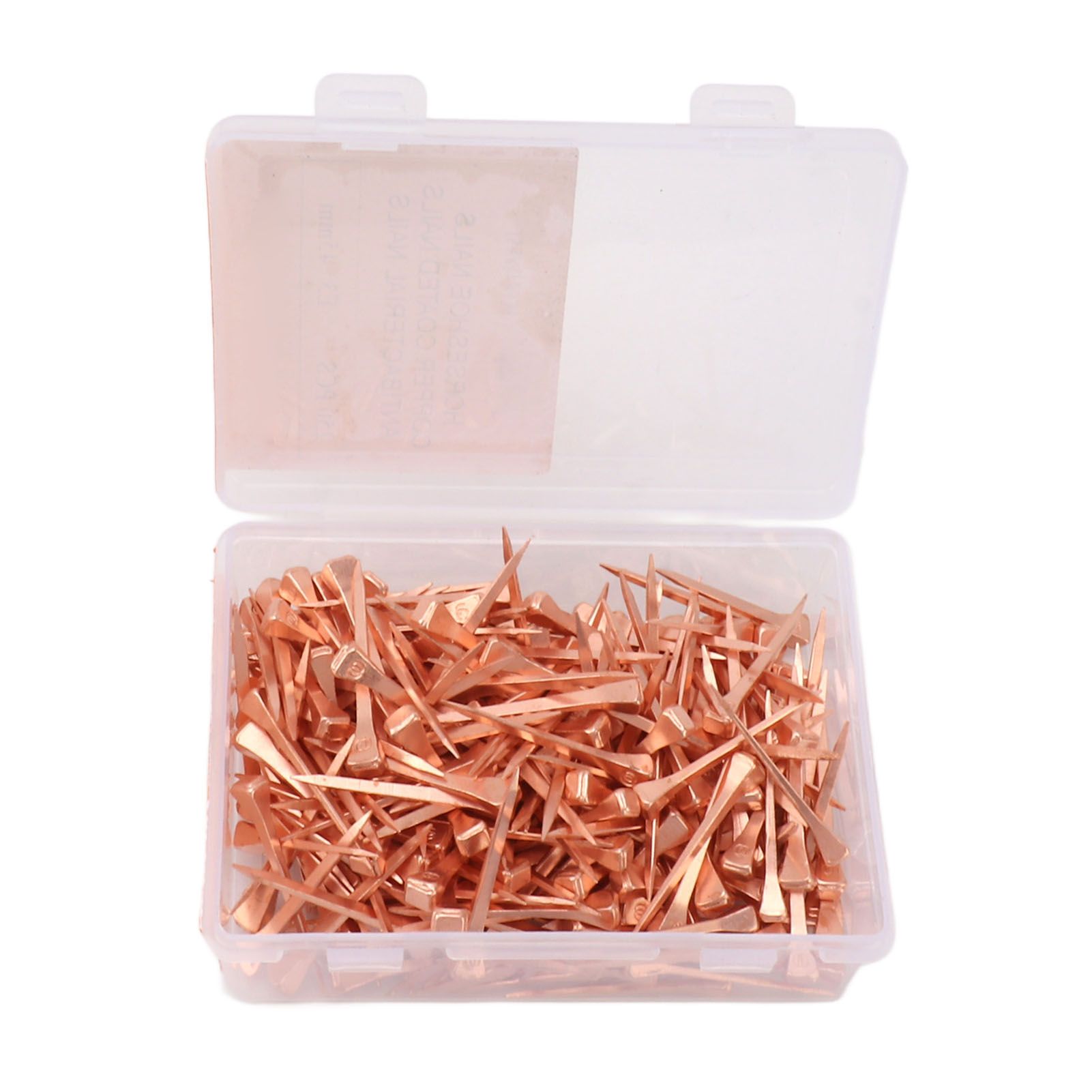 250Pcs Horseshoe Nails Copper Plated Rustproof Equestrian Riding Equipment Pet Supplies 45mm E3 - Image 5
