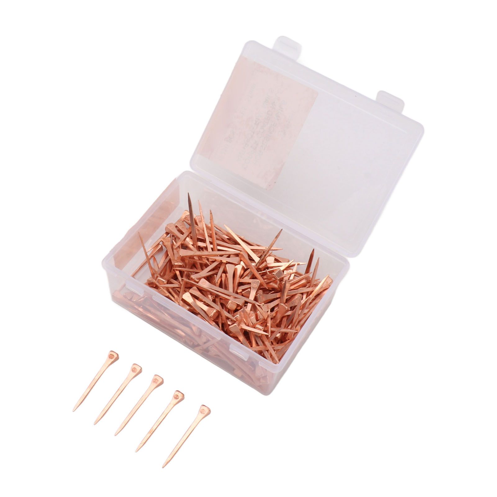 250Pcs Horseshoe Nails Copper Plated Rustproof Equestrian Riding Equipment Pet Supplies 51mm E5 - Image 4