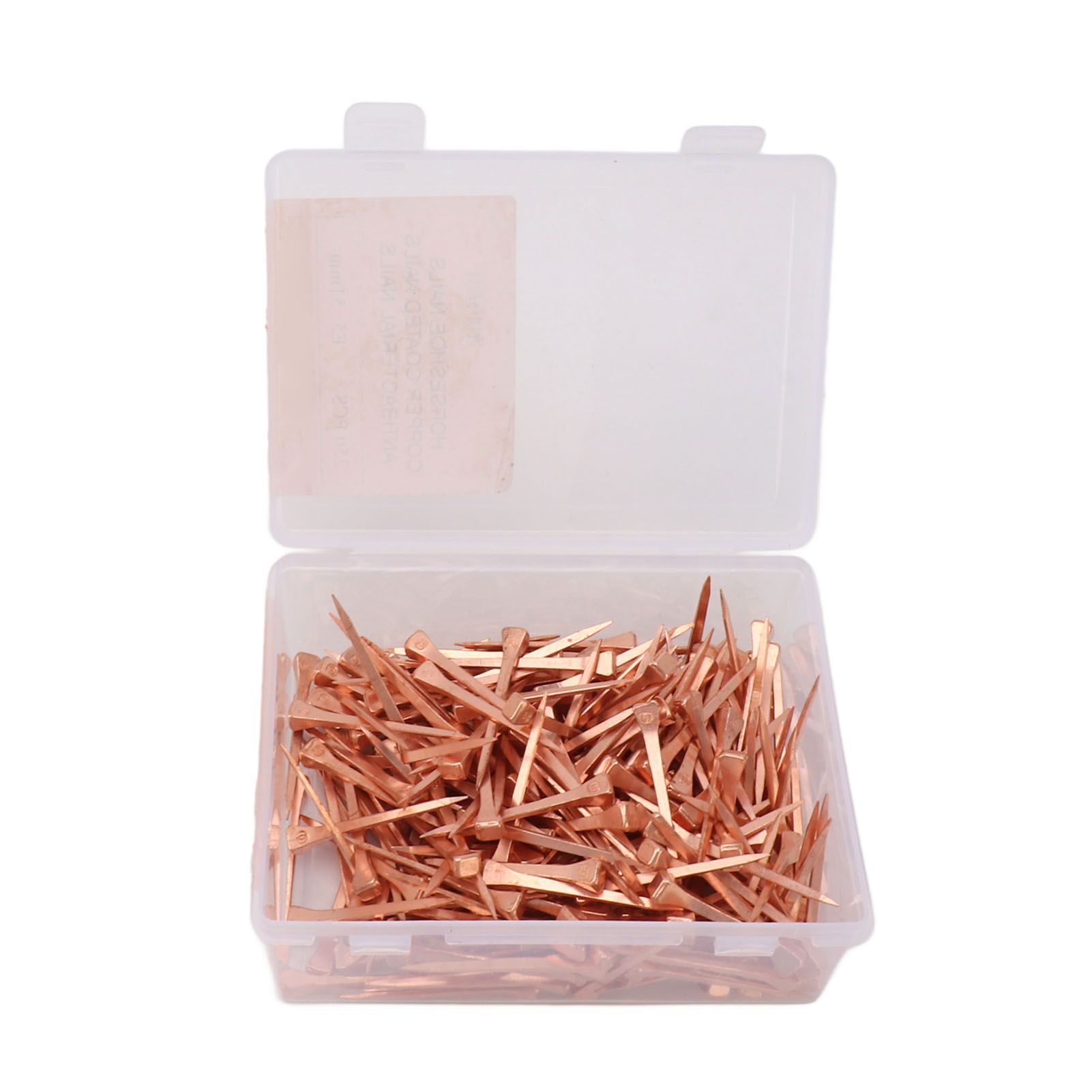 250Pcs Horseshoe Nails Copper Plated Rustproof Equestrian Riding Equipment Pet Supplies 51mm E5 - Image 7