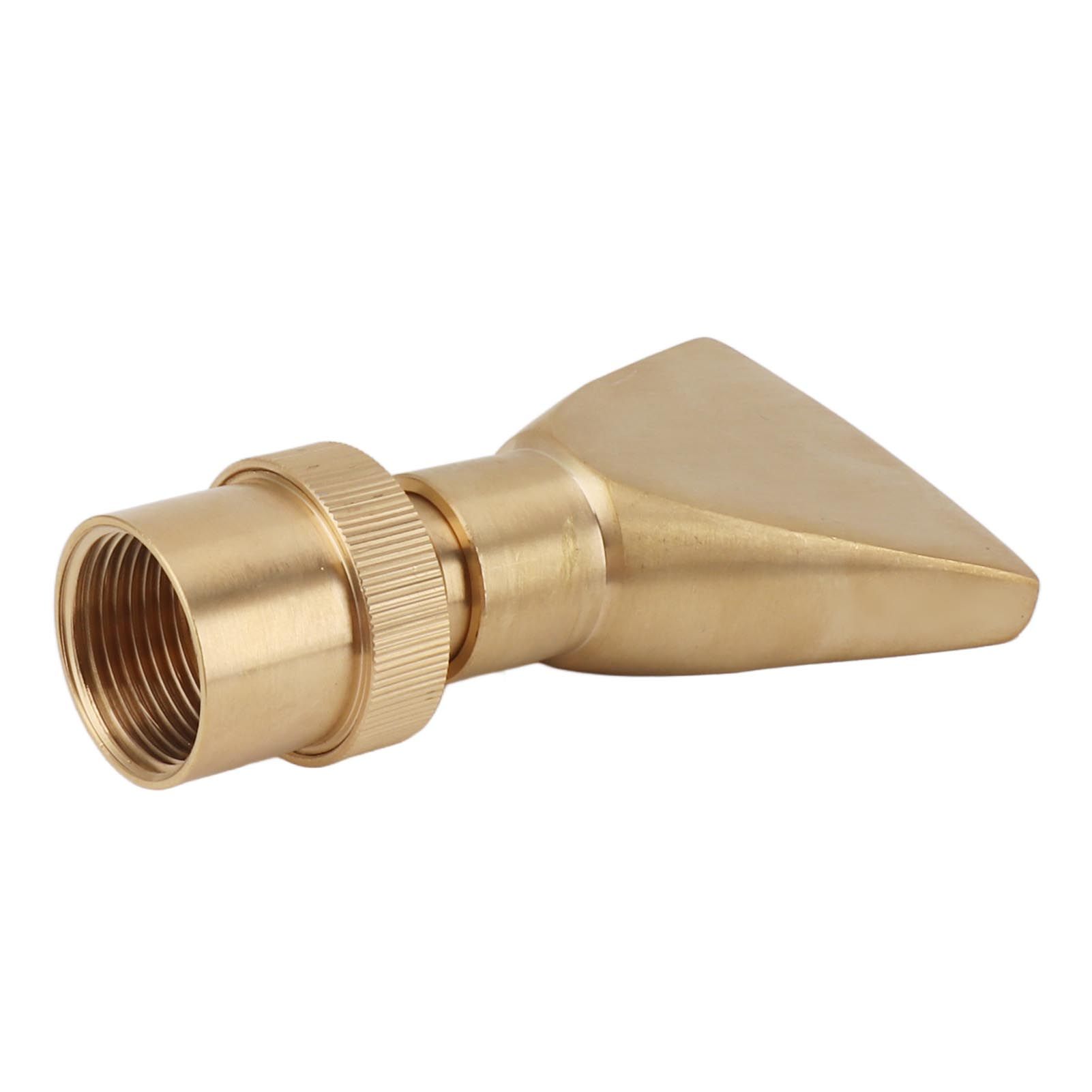 Fan Shaped Fountain Nozzle Copper Adjustable Uniform Water Spray Fan Shaped Fountain Spray Head for Park G1in - Image 7