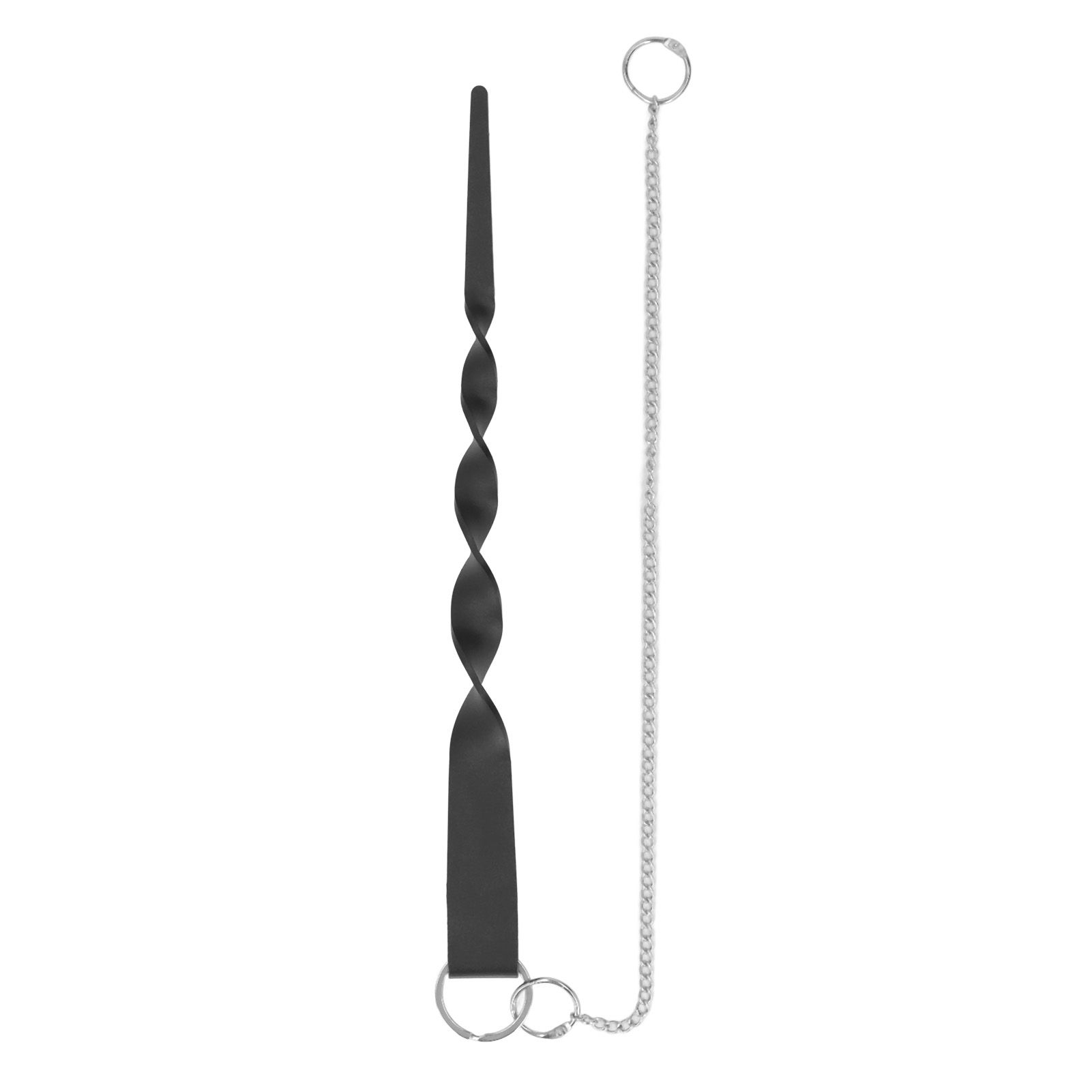 Rain Chain Powder Coated Iron Anchoring Stake Stainless Steel Rainproof for Garden Gutter - Image 1