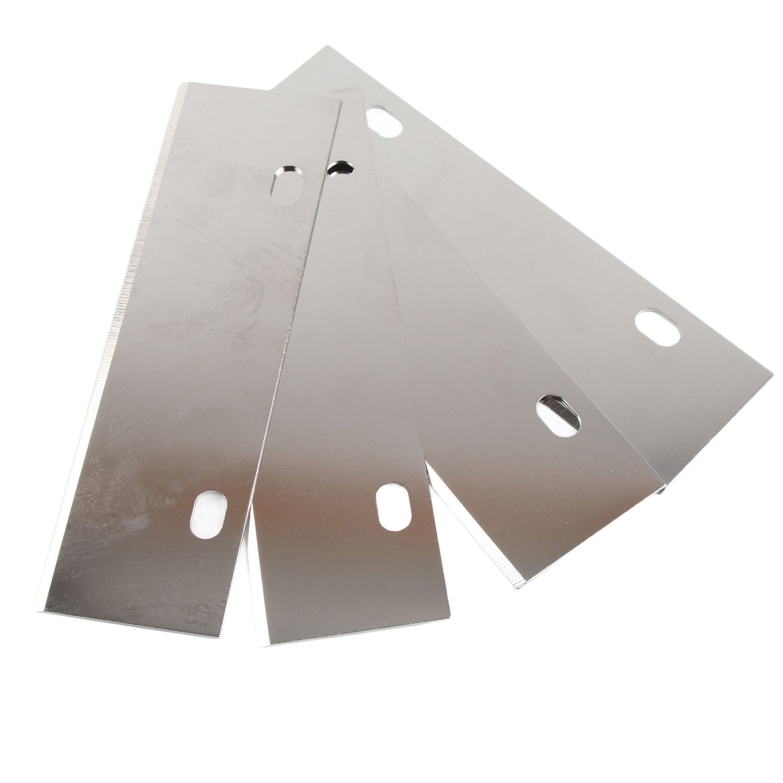 4PCS Grill Scraper Blades Stainless Steel Heavy Duty Griddle Scraper Replacement Blade Accessories for Outdoor BBQ Grill Cleaning Tools - Image 3
