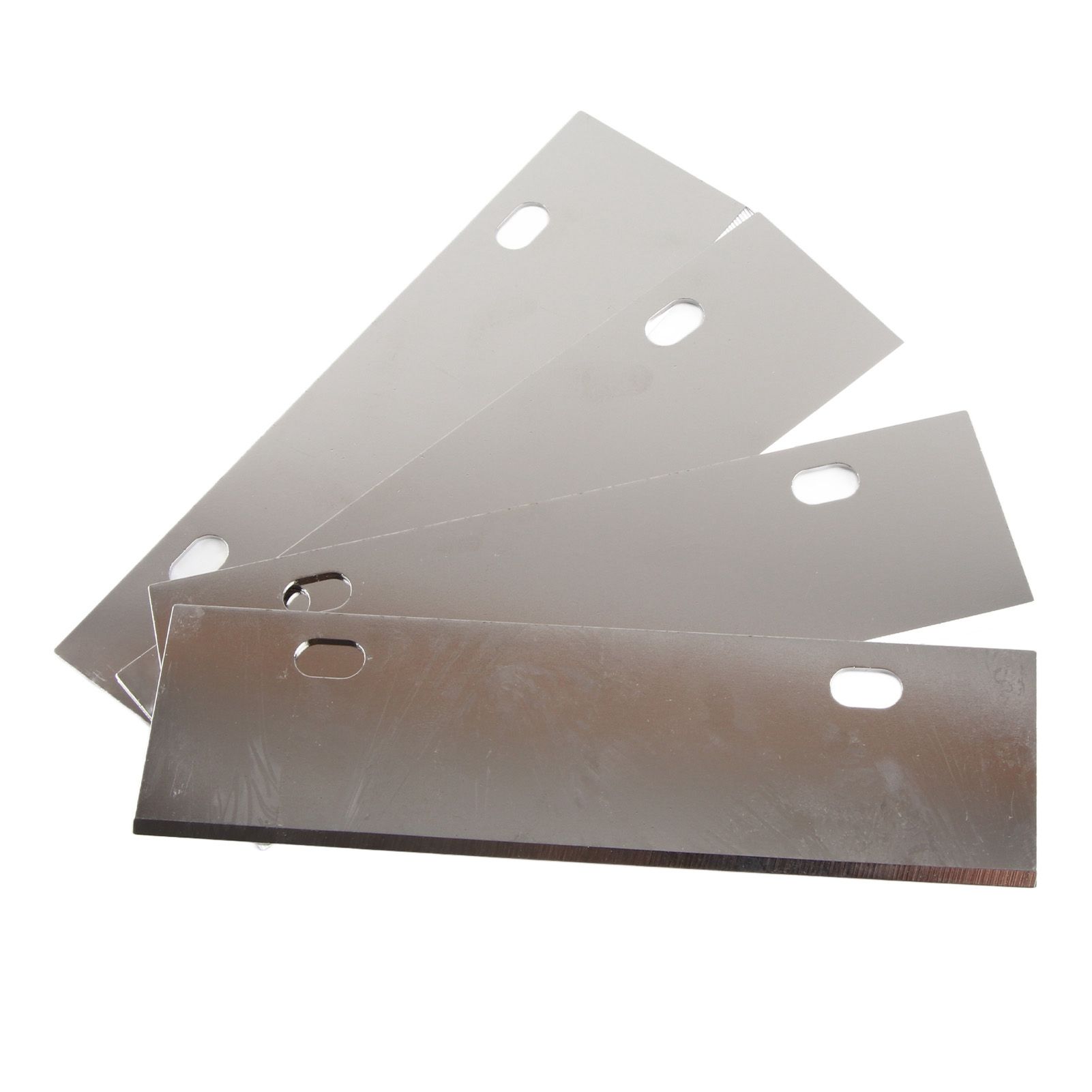 4PCS Grill Scraper Blades Stainless Steel Heavy Duty Griddle Scraper Replacement Blade Accessories for Outdoor BBQ Grill Cleaning Tools - Image 4