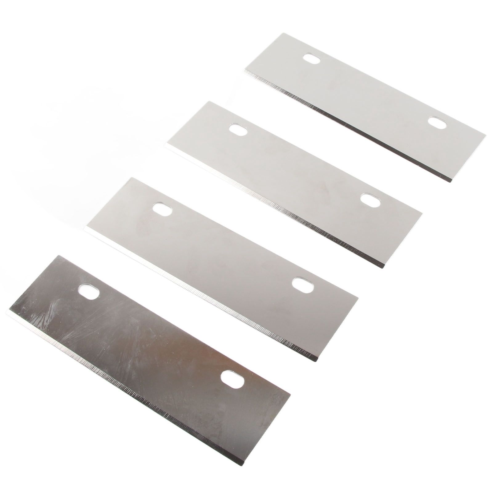 4PCS Grill Scraper Blades Stainless Steel Heavy Duty Griddle Scraper Replacement Blade Accessories for Outdoor BBQ Grill Cleaning Tools - Image 5