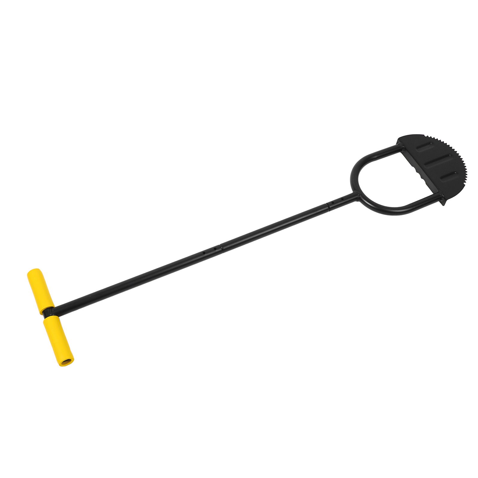 Lawn Edger Tool Half Moon Sharp Saw Tooth Long Handle Hand Edging Tools for Yard Garden Sidewalk Landscaping - Image 2