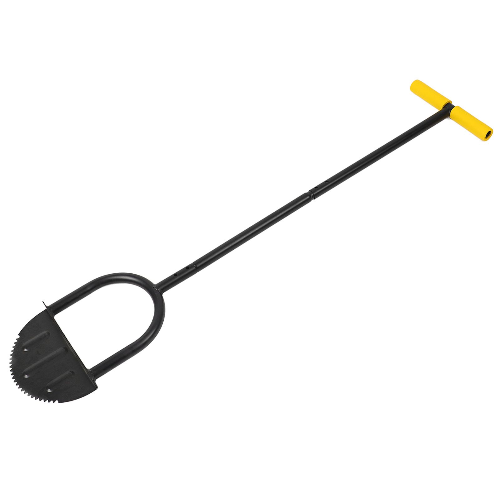 Lawn Edger Tool Half Moon Sharp Saw Tooth Long Handle Hand Edging Tools for Yard Garden Sidewalk Landscaping - Image 6
