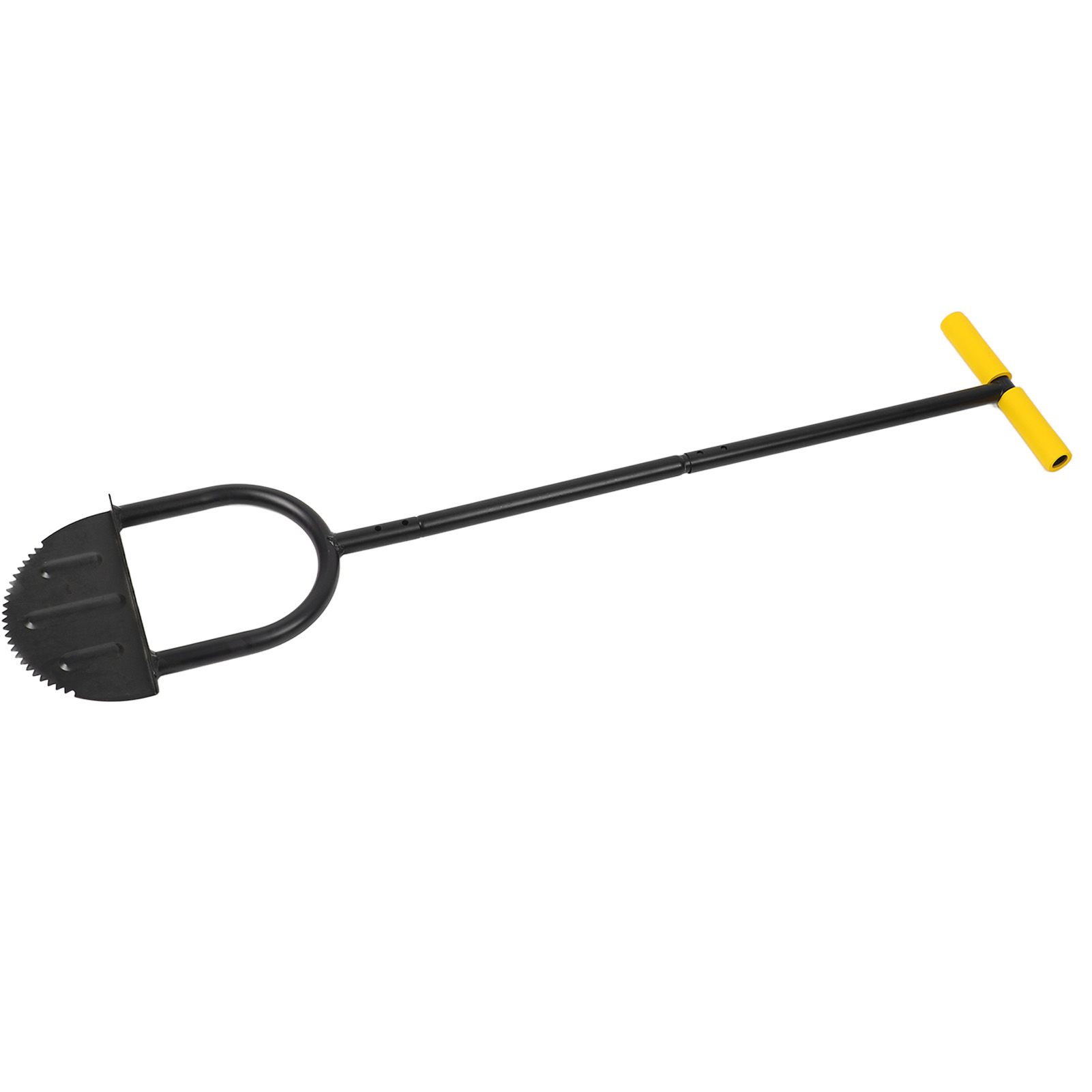 Lawn Edger Tool Half Moon Sharp Saw Tooth Long Handle Hand Edging Tools for Yard Garden Sidewalk Landscaping - Image 7