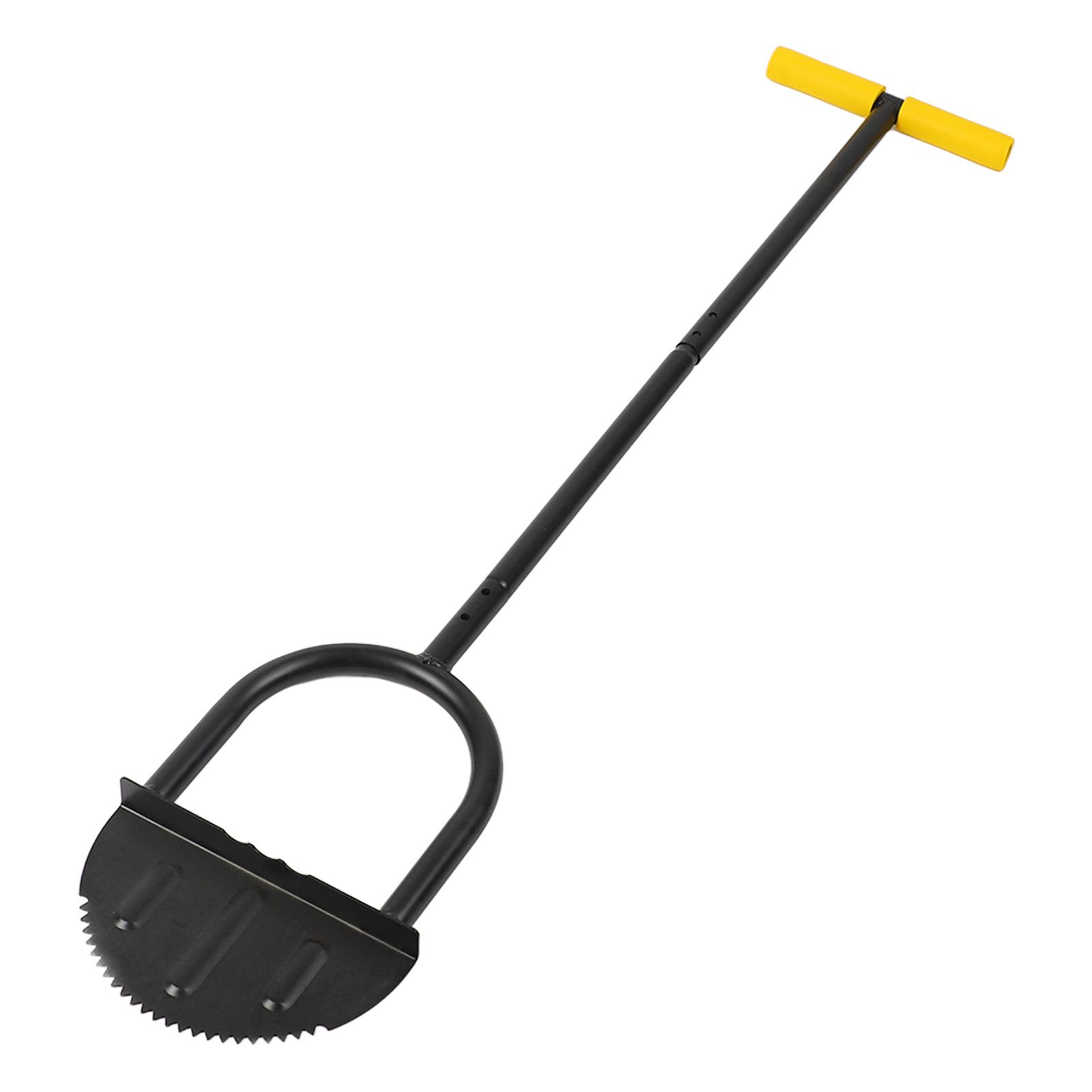 Lawn Edger Tool Half Moon Sharp Saw Tooth Long Handle Hand Edging Tools for Yard Garden Sidewalk Landscaping - Image 8