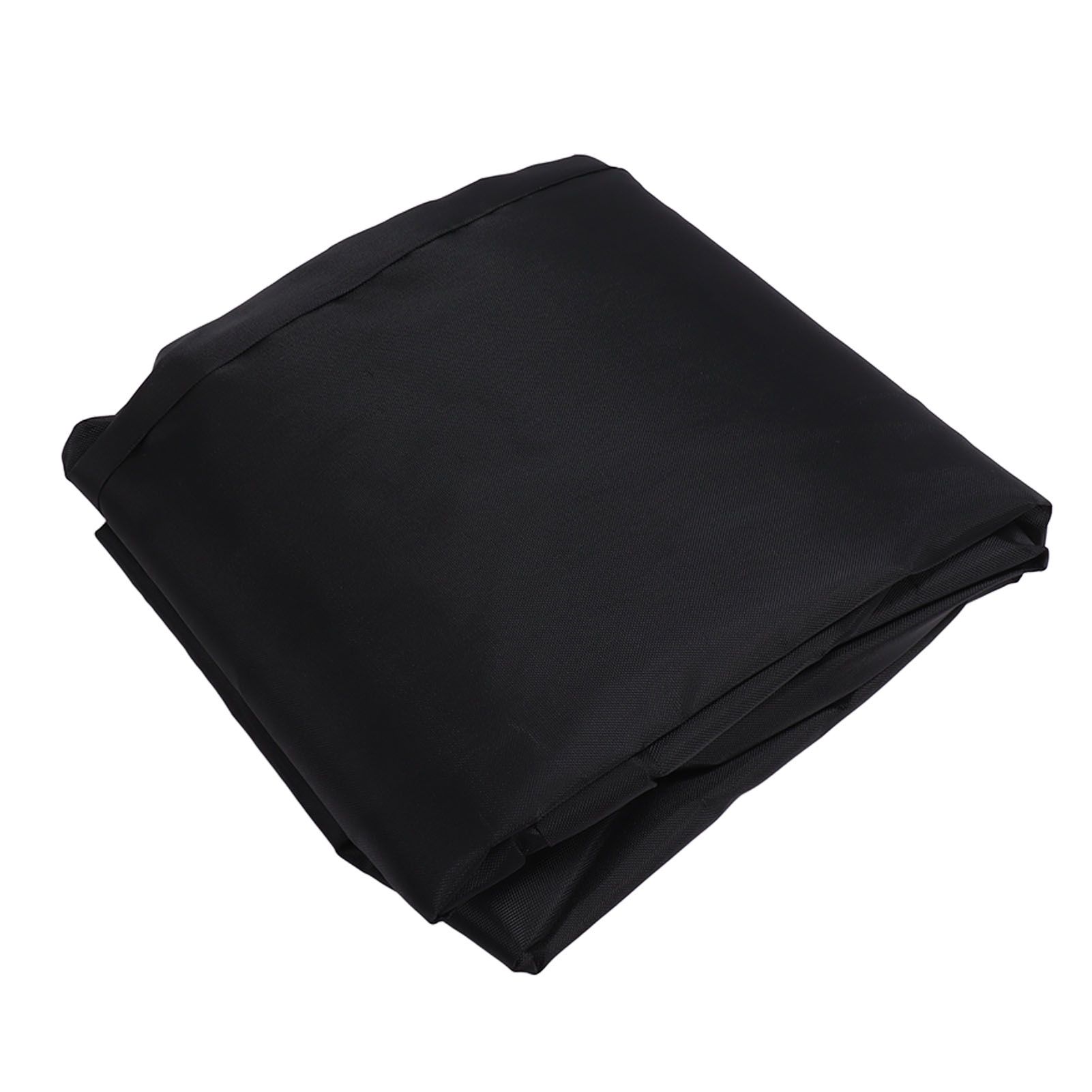 420D Oxford Fabric Waterproof BBQ Grill Cover Heavy Duty Waterproof Barbecue Gas Grill Cover Outer Black Inner Silver 147x61x122cm - Image 7