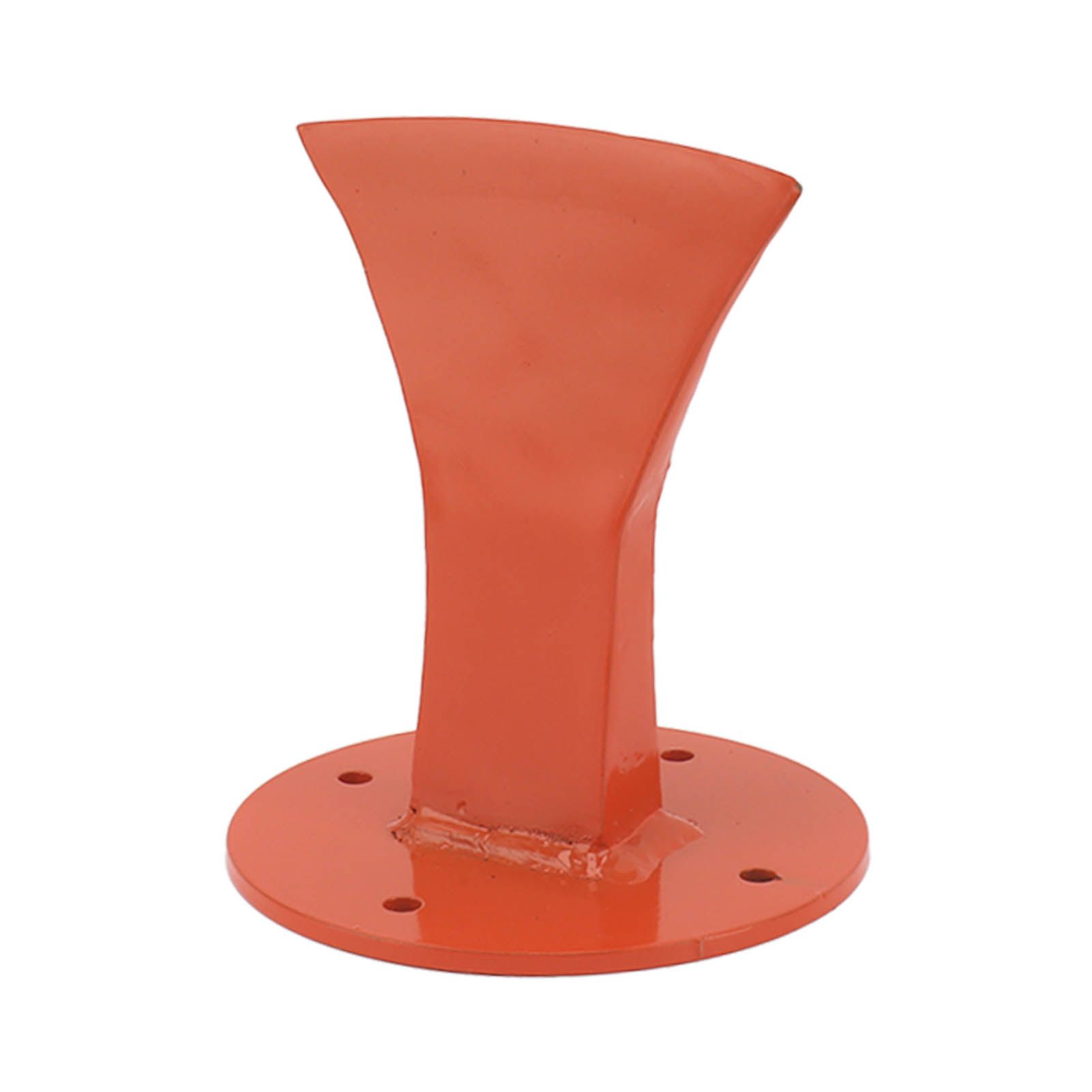 Firewood Splitter Manual Kindling Splitter Antislip Safe Log Splitter Wood Splitter for Indoor Outdoor Forged Steel Orange - Image 2