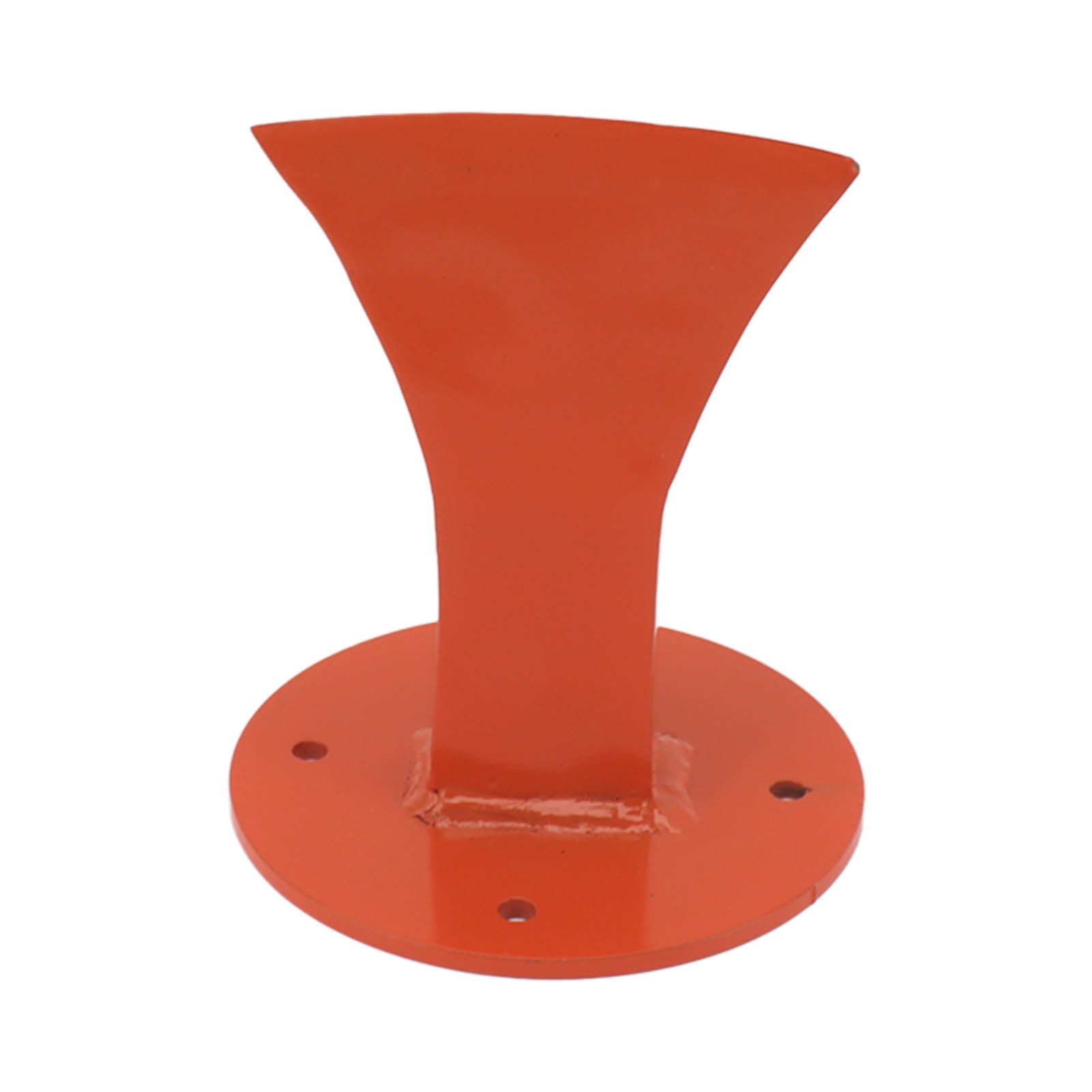 Firewood Splitter Manual Kindling Splitter Antislip Safe Log Splitter Wood Splitter for Indoor Outdoor Forged Steel Orange - Image 3