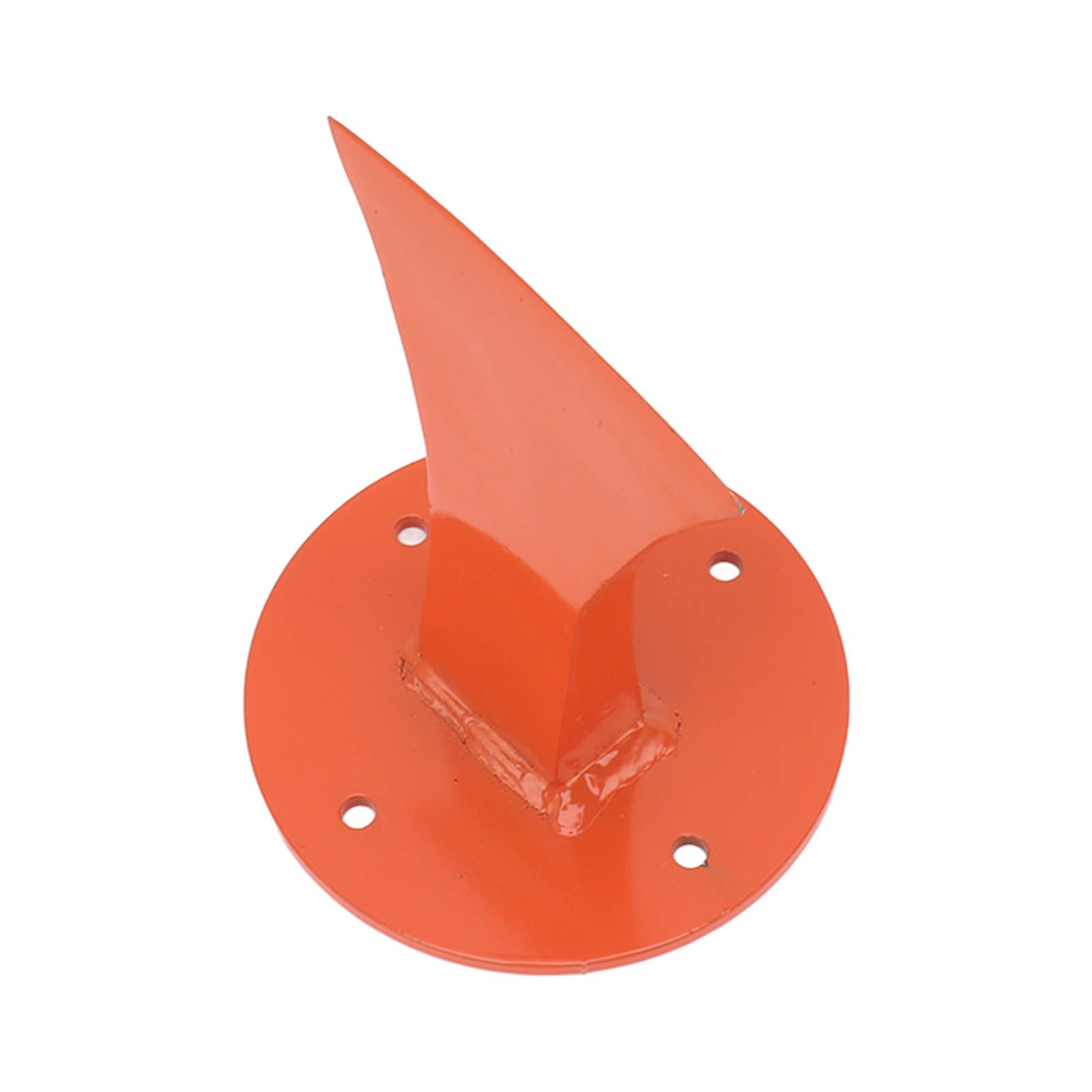 Firewood Splitter Manual Kindling Splitter Antislip Safe Log Splitter Wood Splitter for Indoor Outdoor Forged Steel Orange - Image 4