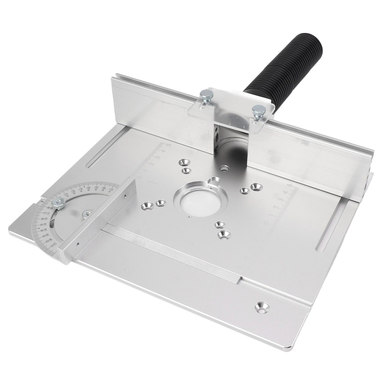 Aluminium Router Table Insert Plate Table for Woodworking Benches Router Plate Wood Tools Adjustable Milling Trimming Machine - Image 2