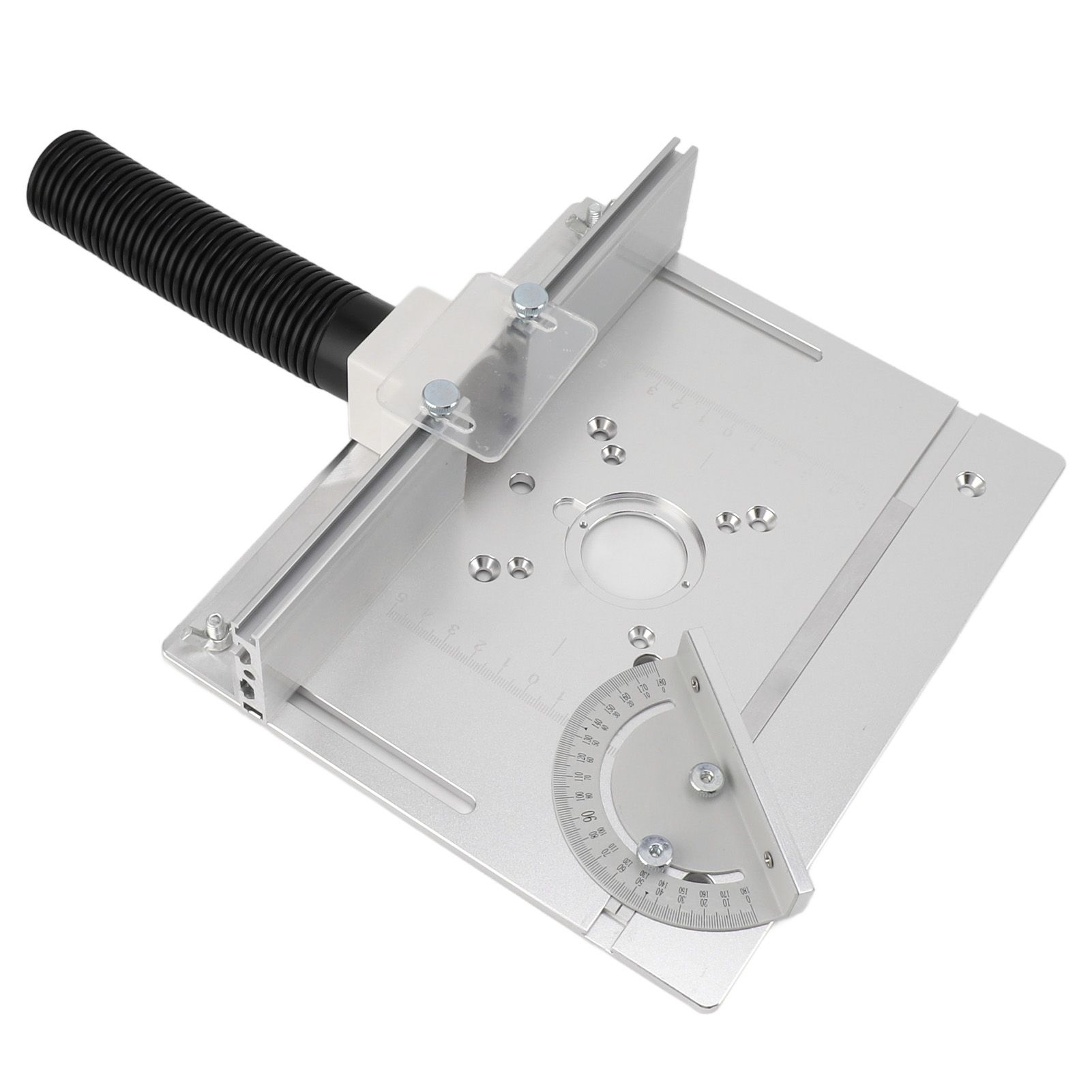 Aluminium Router Table Insert Plate Table for Woodworking Benches Router Plate Wood Tools Adjustable Milling Trimming Machine - Image 3