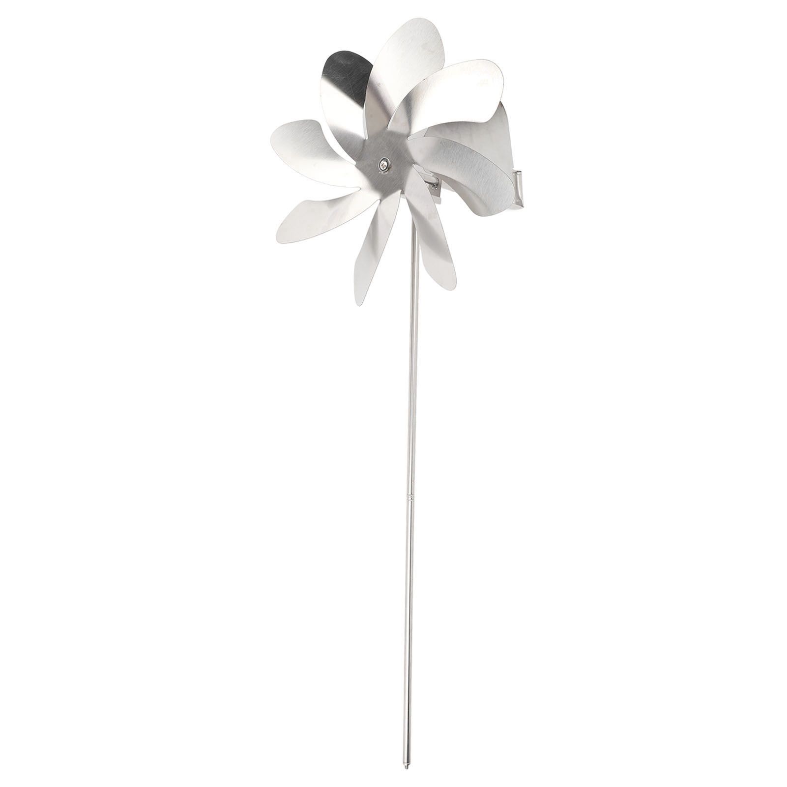 360 Degree Rotation Swivel Weathervane Stainless Steel Windmill Weather Vane for Outdoor Yard - Image 4
