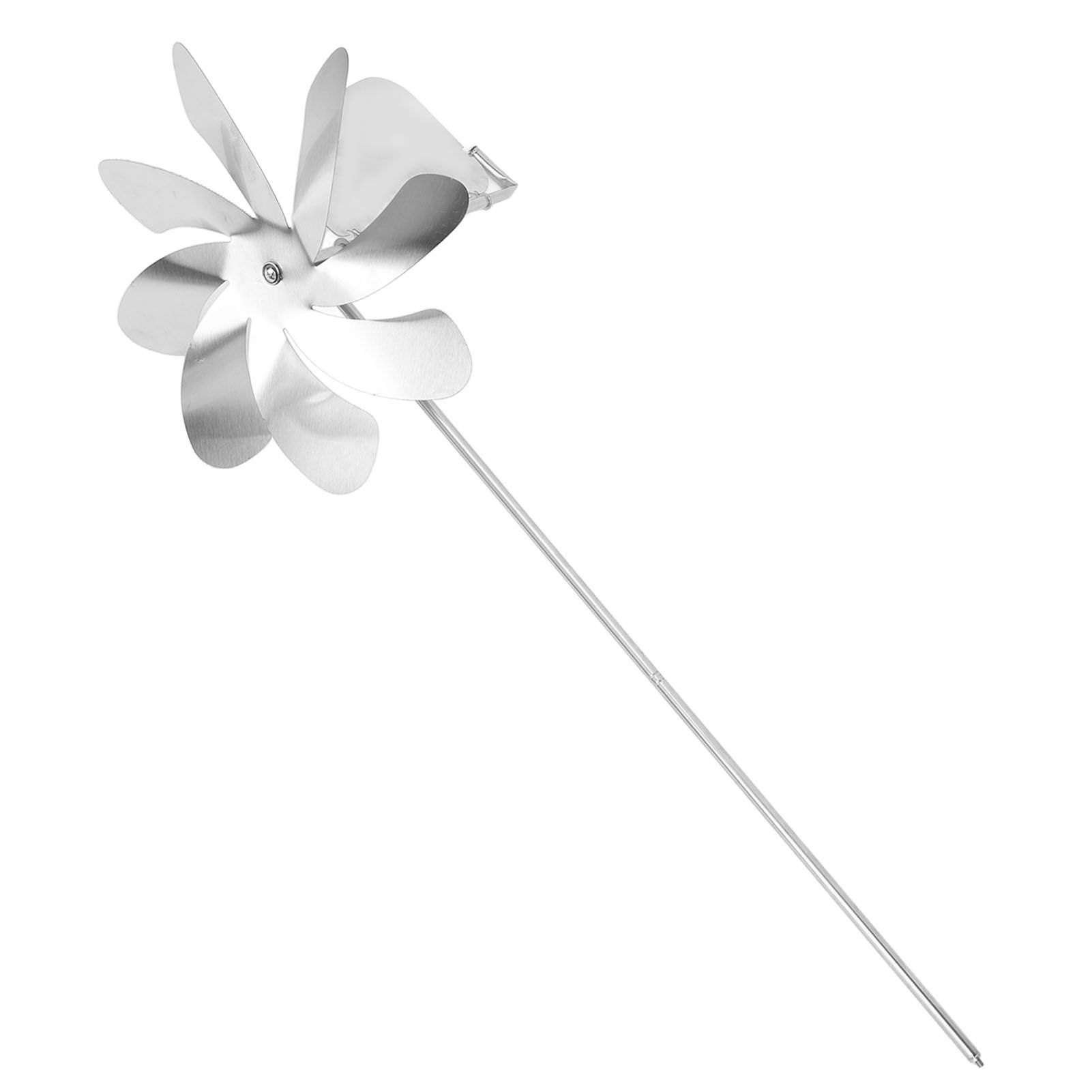 360 Degree Rotation Swivel Weathervane Stainless Steel Windmill Weather Vane for Outdoor Yard - Image 5