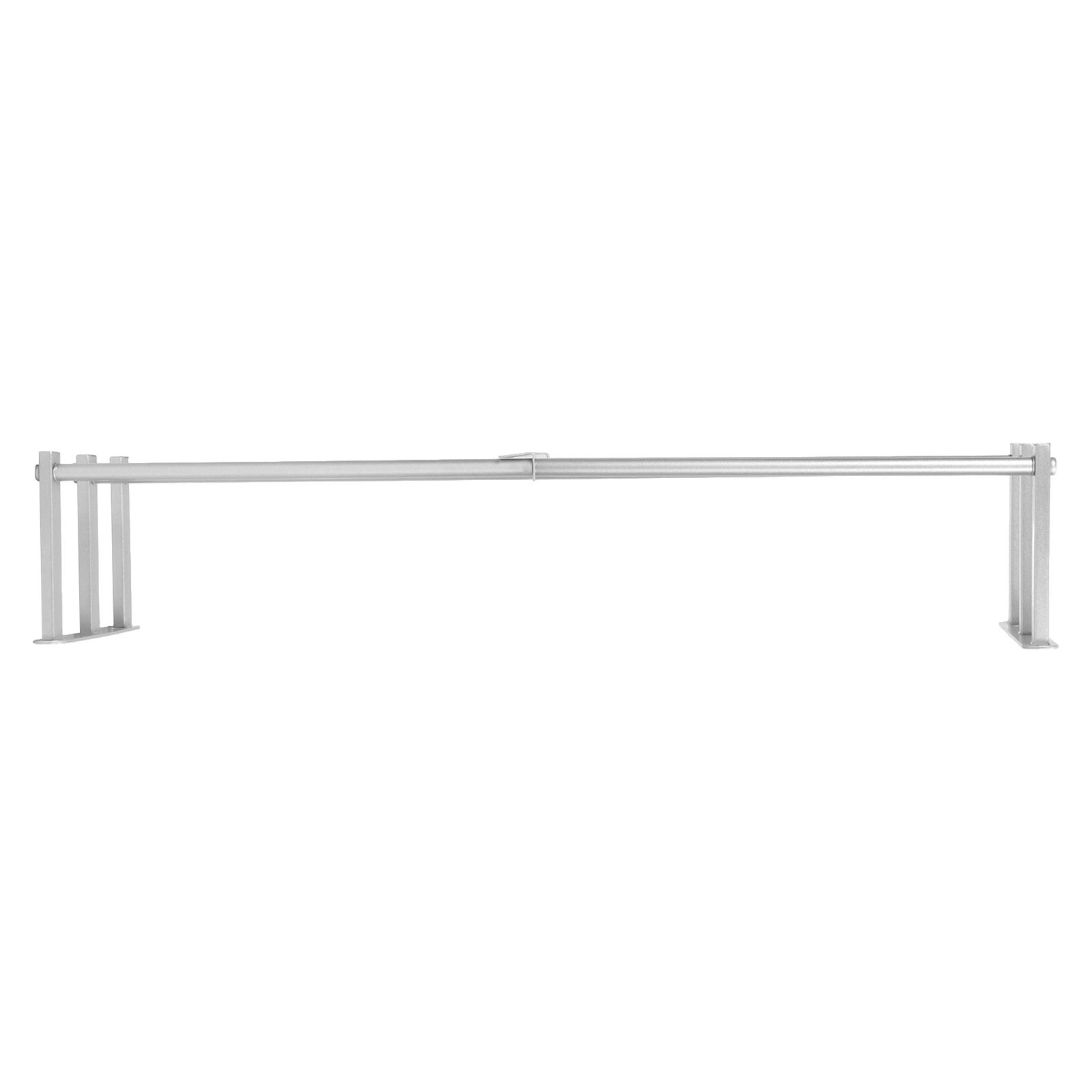 Bathroom Wall Towel Rack Wall Mounted 3 Bars Aluminum Alloy Rolled Towel Holder for Rolled Towels Silver - Image 5