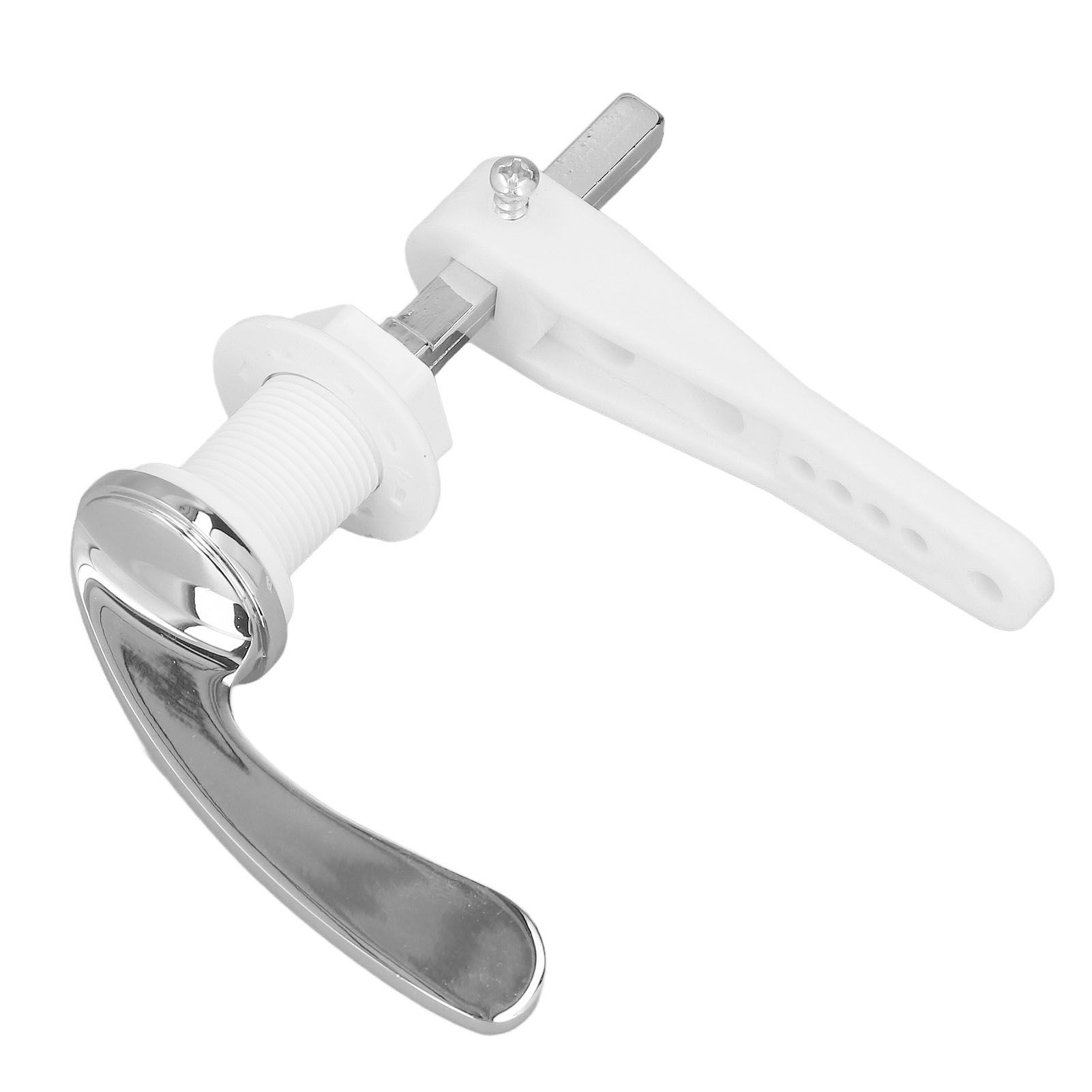 Toilet Tank Handle Electroplating Process Universal Zinc Alloy and Plastic Toilet Handle Replacement for Bathroom - Image 4