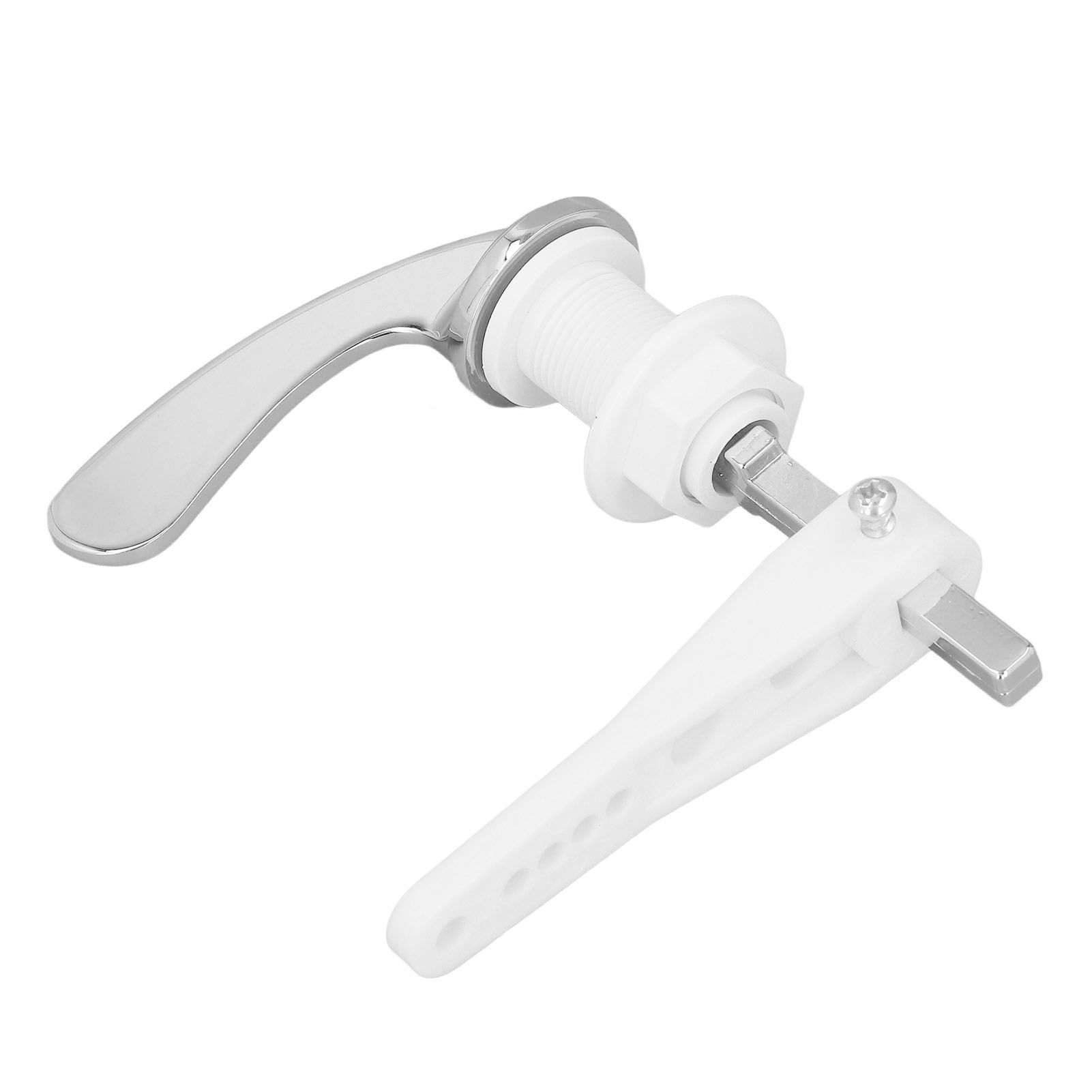 Toilet Tank Handle Electroplating Process Universal Zinc Alloy and Plastic Toilet Handle Replacement for Bathroom - Image 5