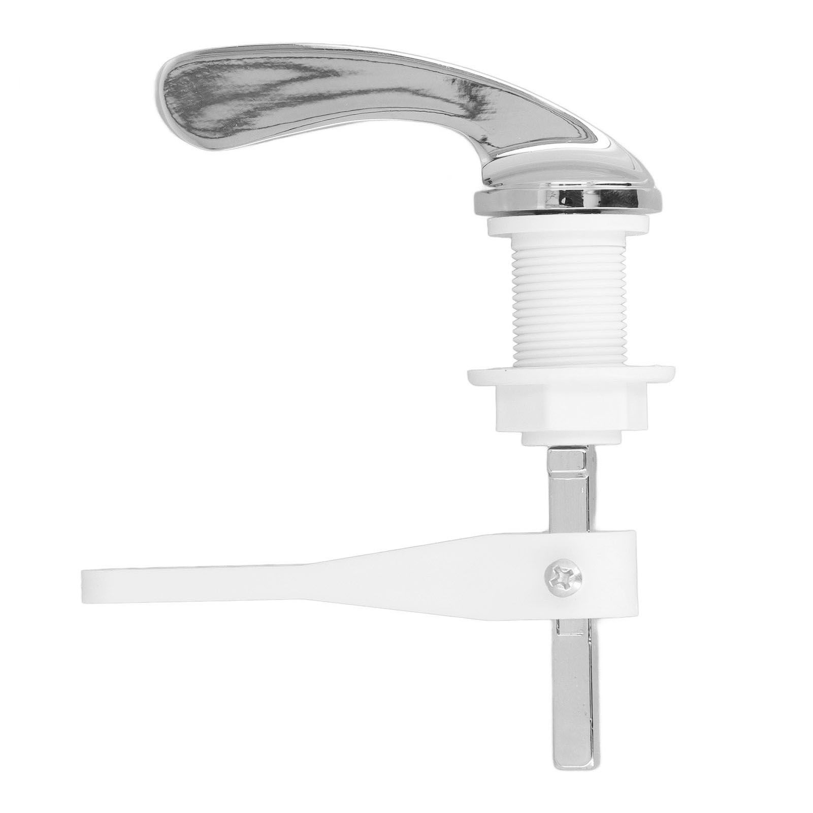 Toilet Tank Handle Electroplating Process Universal Zinc Alloy and Plastic Toilet Handle Replacement for Bathroom - Image 7