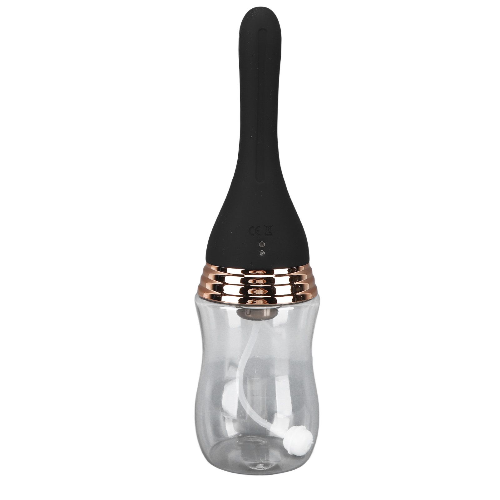 Portable Electric Enema Bulb Travel Bidet Electric Vaginal Irrigation Intimate Wash for Women Travel Toilet Straight Head Capacity 330ML - Image 2
