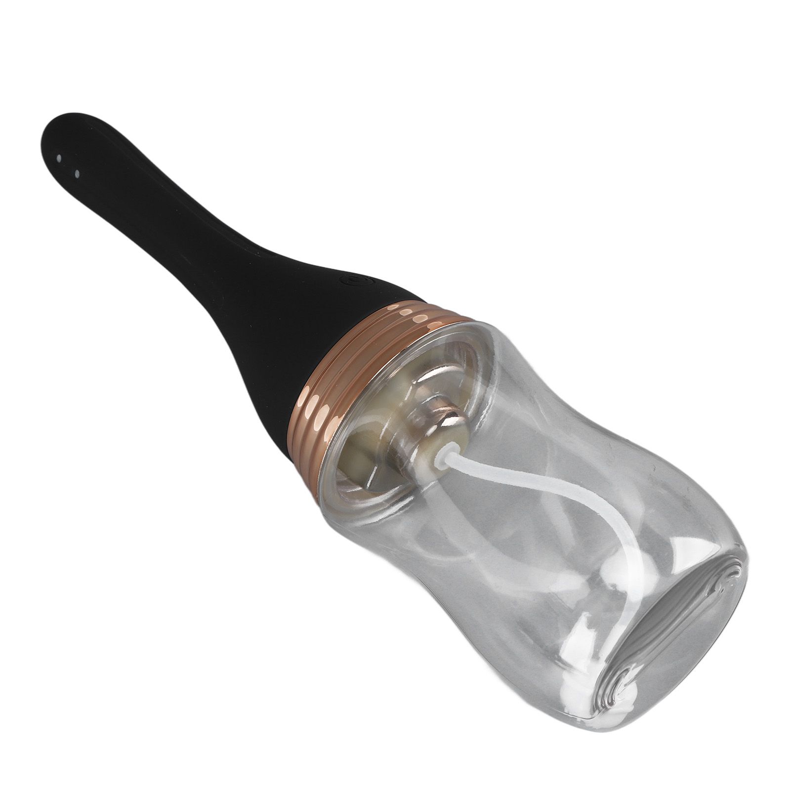 Portable Electric Enema Bulb Travel Bidet Electric Vaginal Irrigation Intimate Wash for Women Travel Toilet Straight Head Capacity 330ML - Image 5
