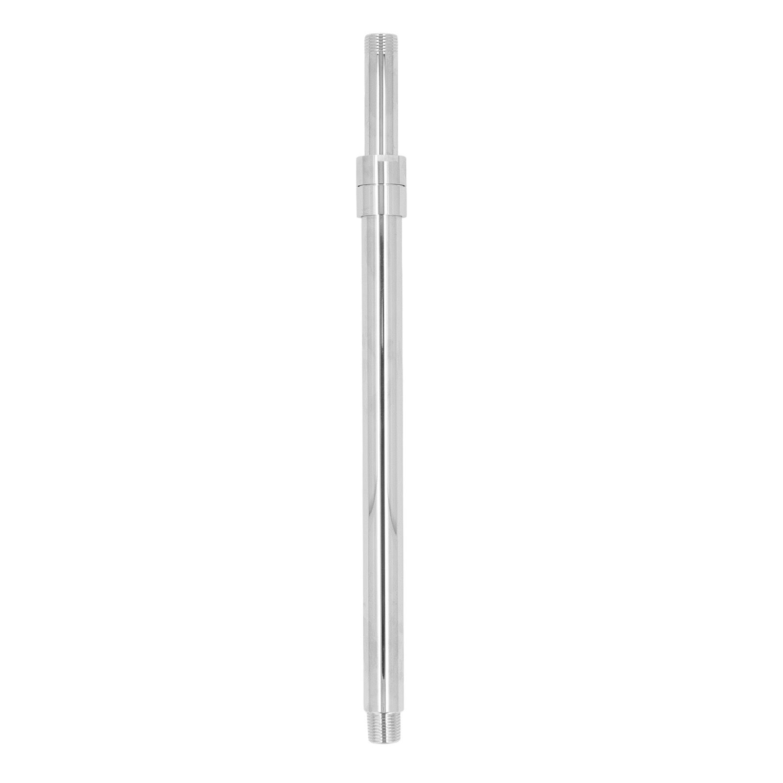 27.6in Ceiling Mount Rain Shower Head Shower Arm Adjustable Shower Extension Arm Stainless Steel Shower Ceiling Extension Arm - Image 3