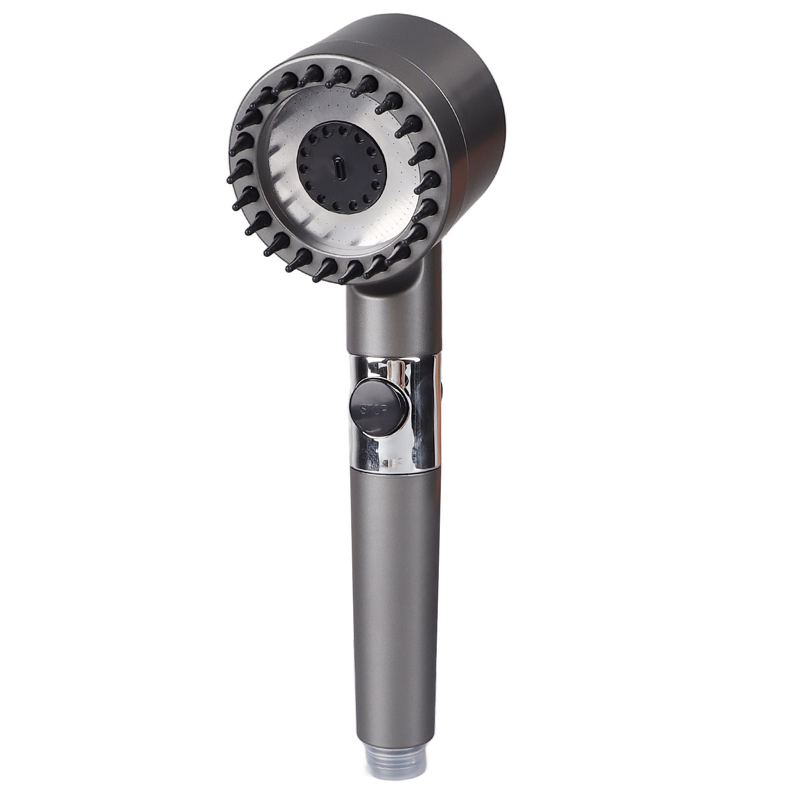 High Pressure Handheld Shower Head with Filter 1/2in Universal Interface 3 Spray Mode Bathing Shower Head - Image 2