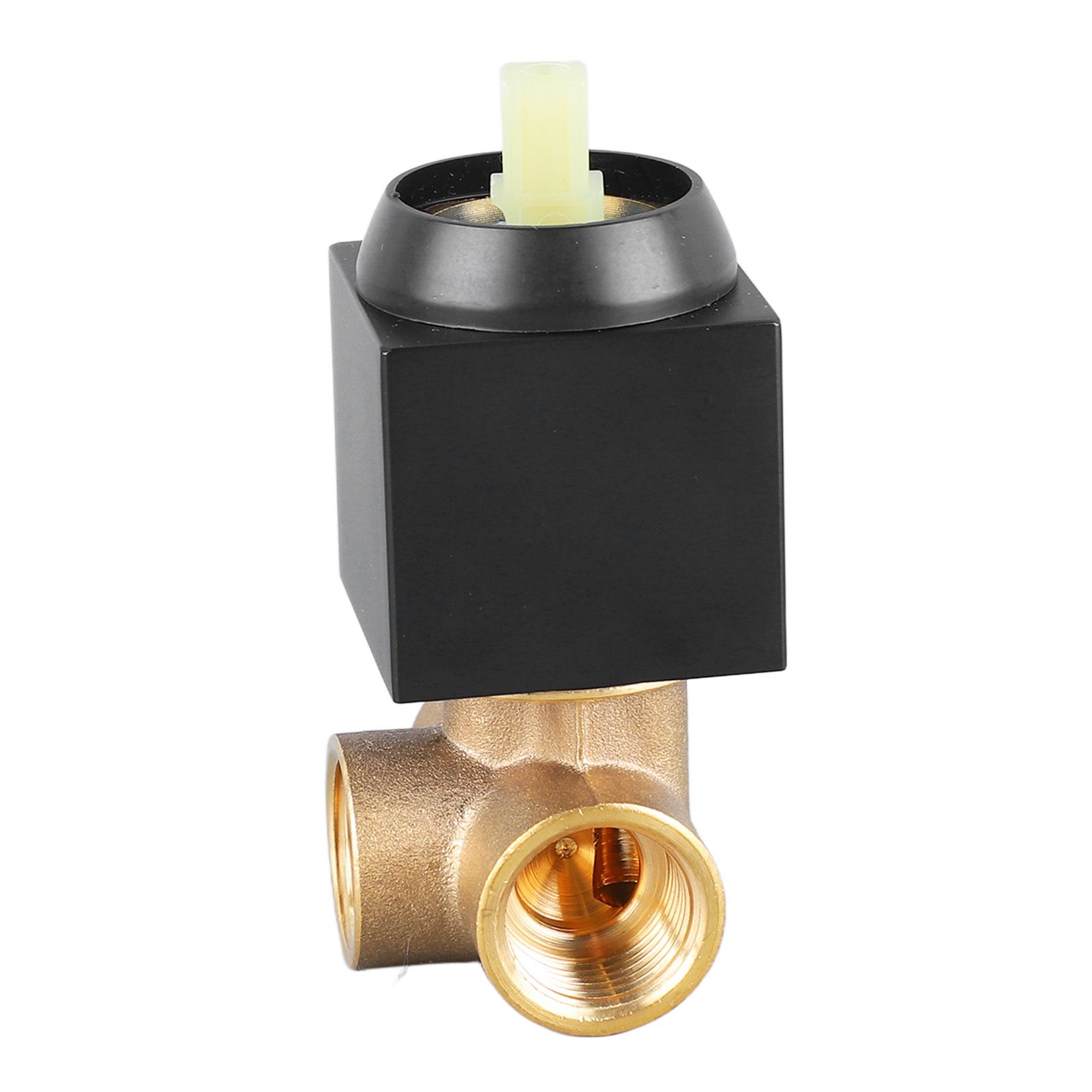 Shower Mixer Valve Wall Mount Concealed Rough In Kit Bathroom Tub Copper Faucet Single Function Square 3 Way Black - Image 4