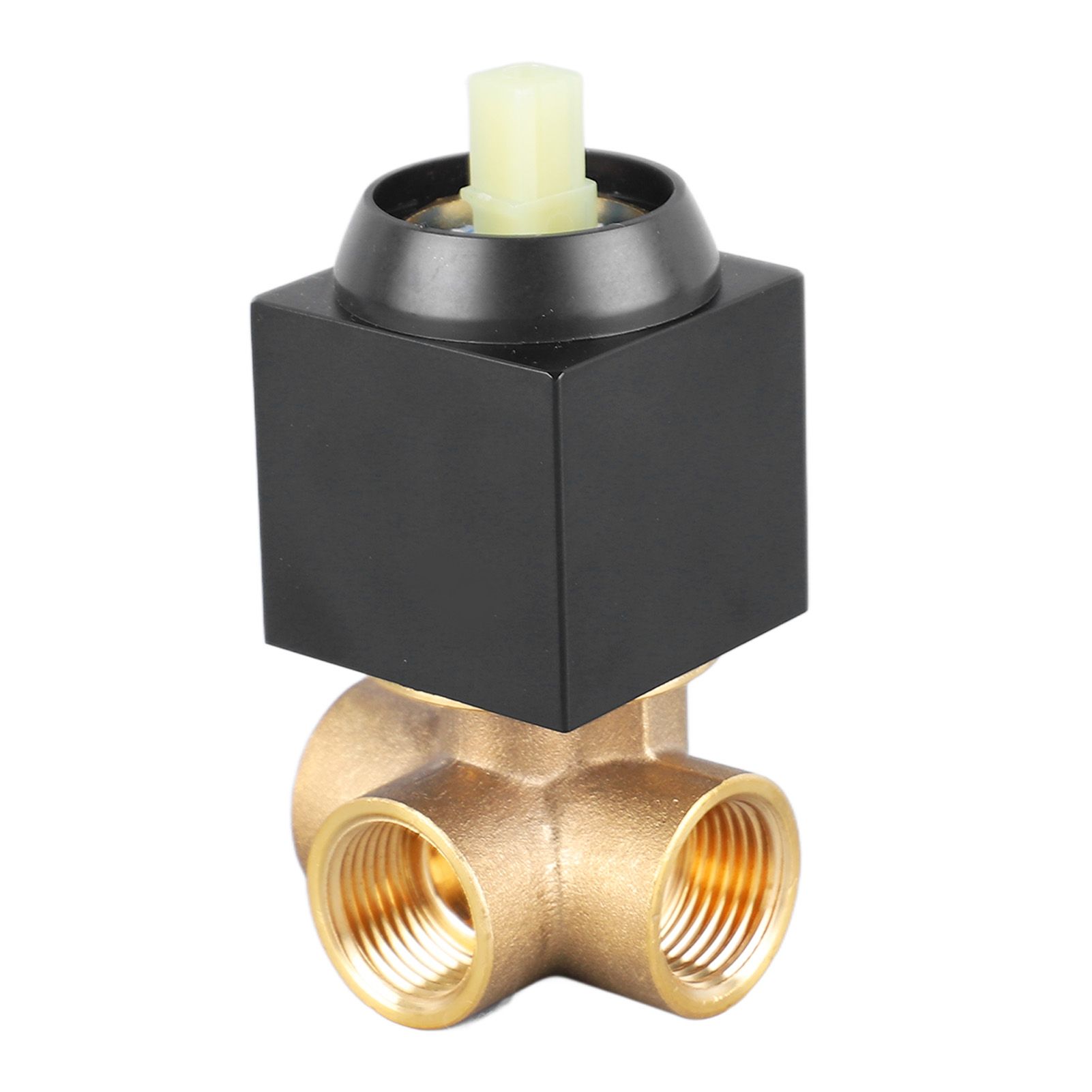 Shower Mixer Valve Wall Mount Concealed Rough In Kit Bathroom Tub Copper Faucet Single Function Square 3 Way Black - Image 5